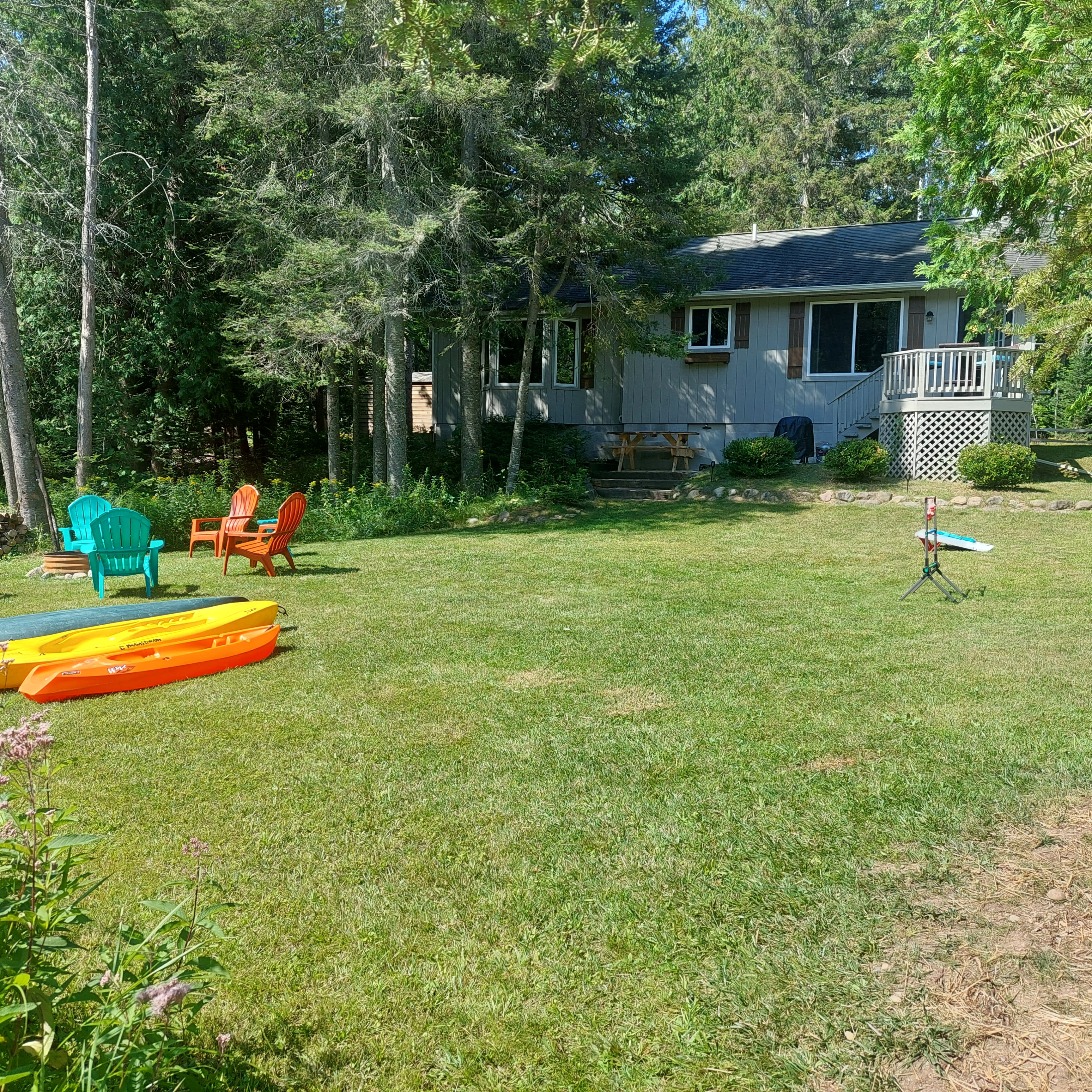 Riverfront Retreat in Hubbard Lake