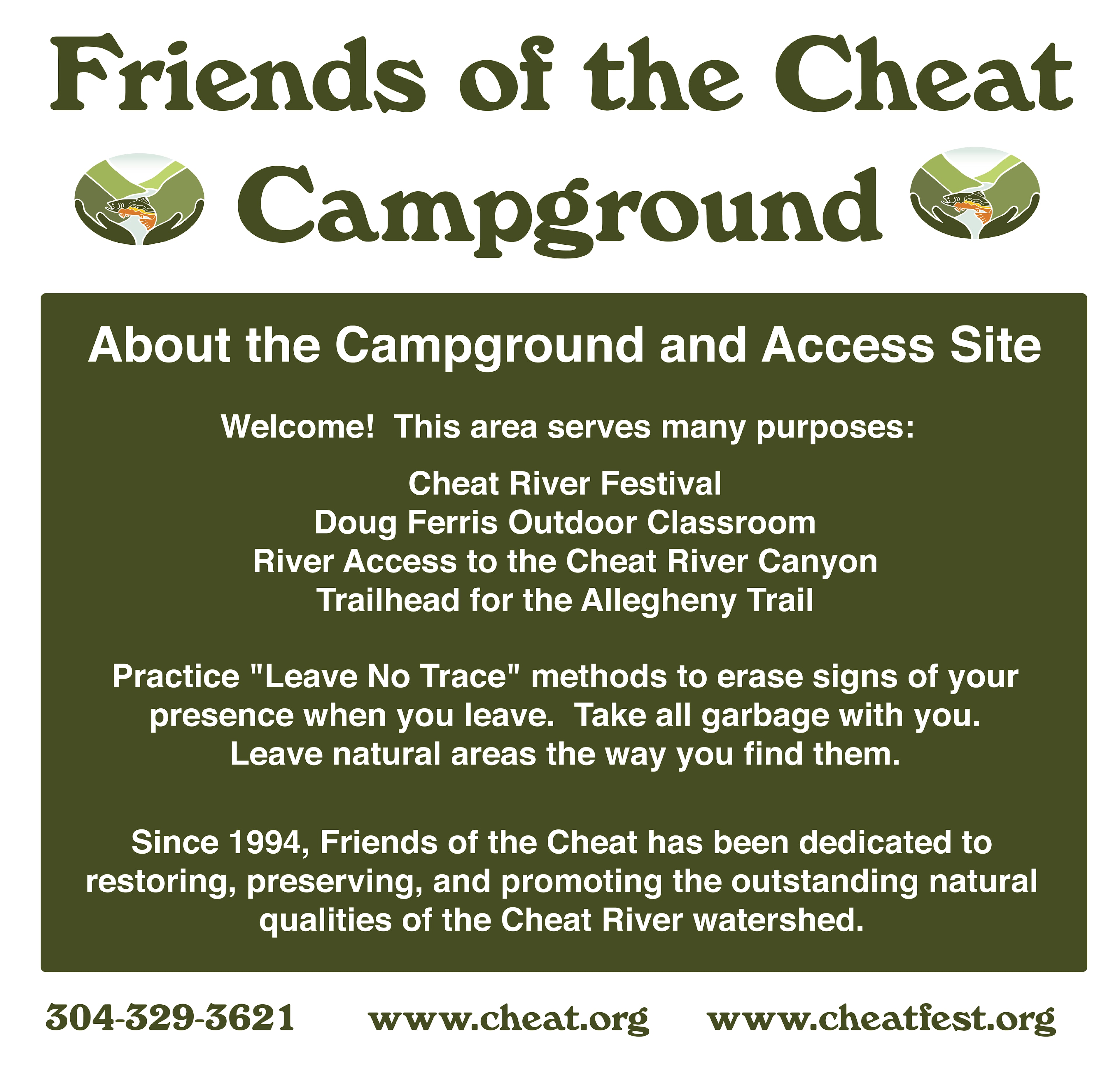 Friends of The Cheat Campground
