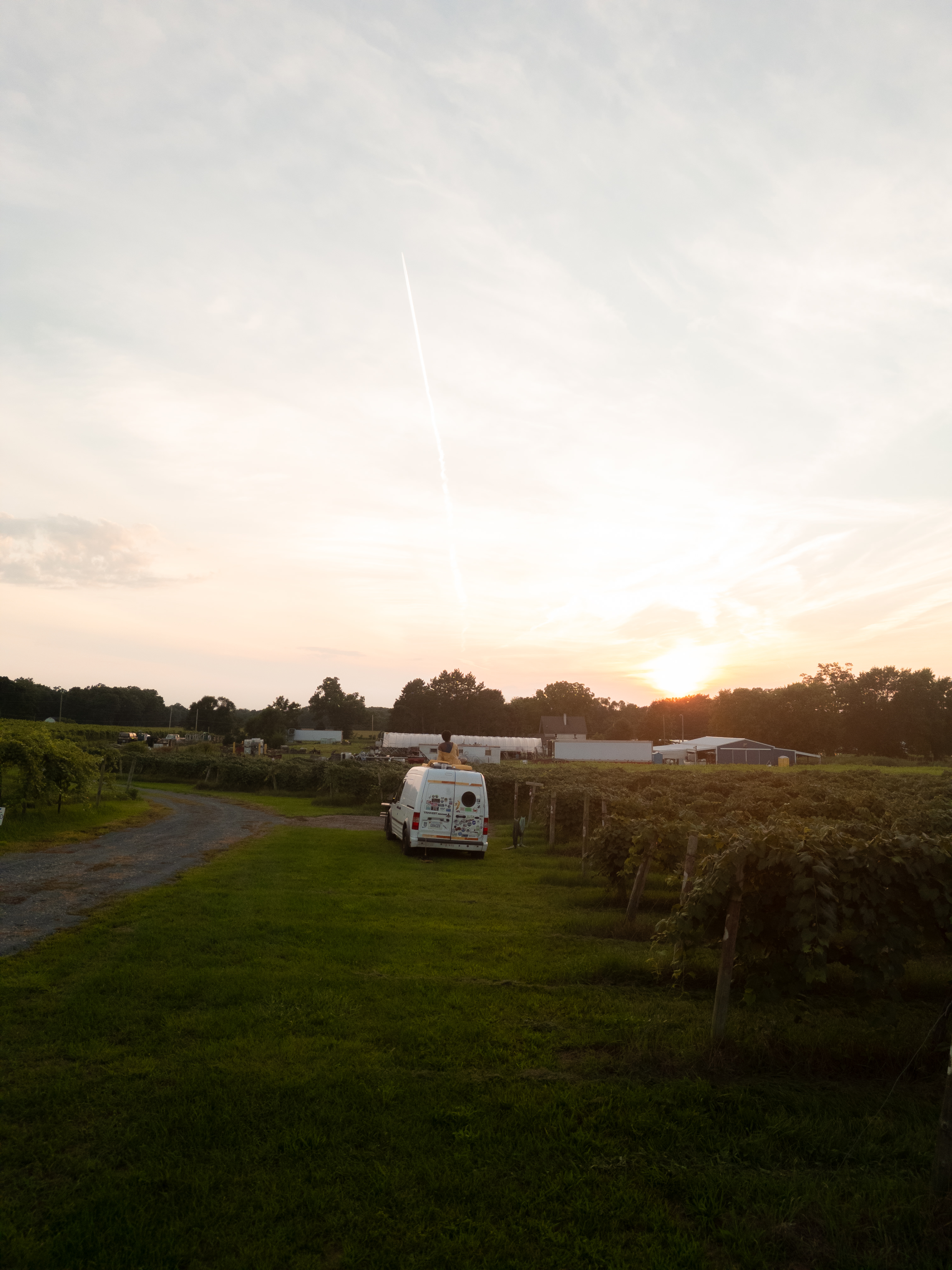 A stellar sunset