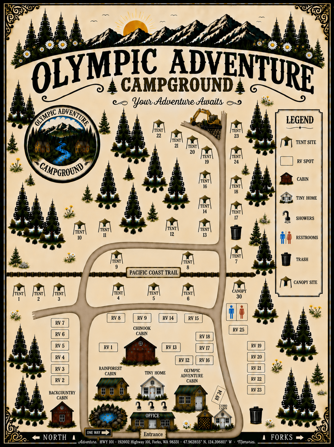 Olympic Adventure Campground