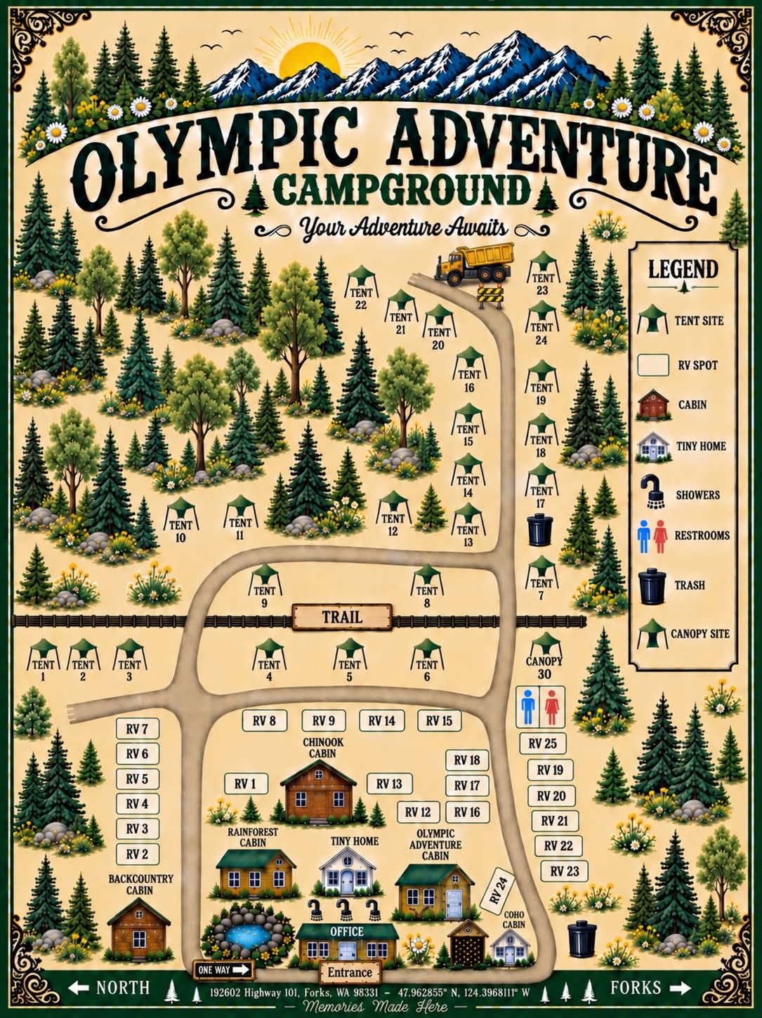 Olympic Adventure Campground