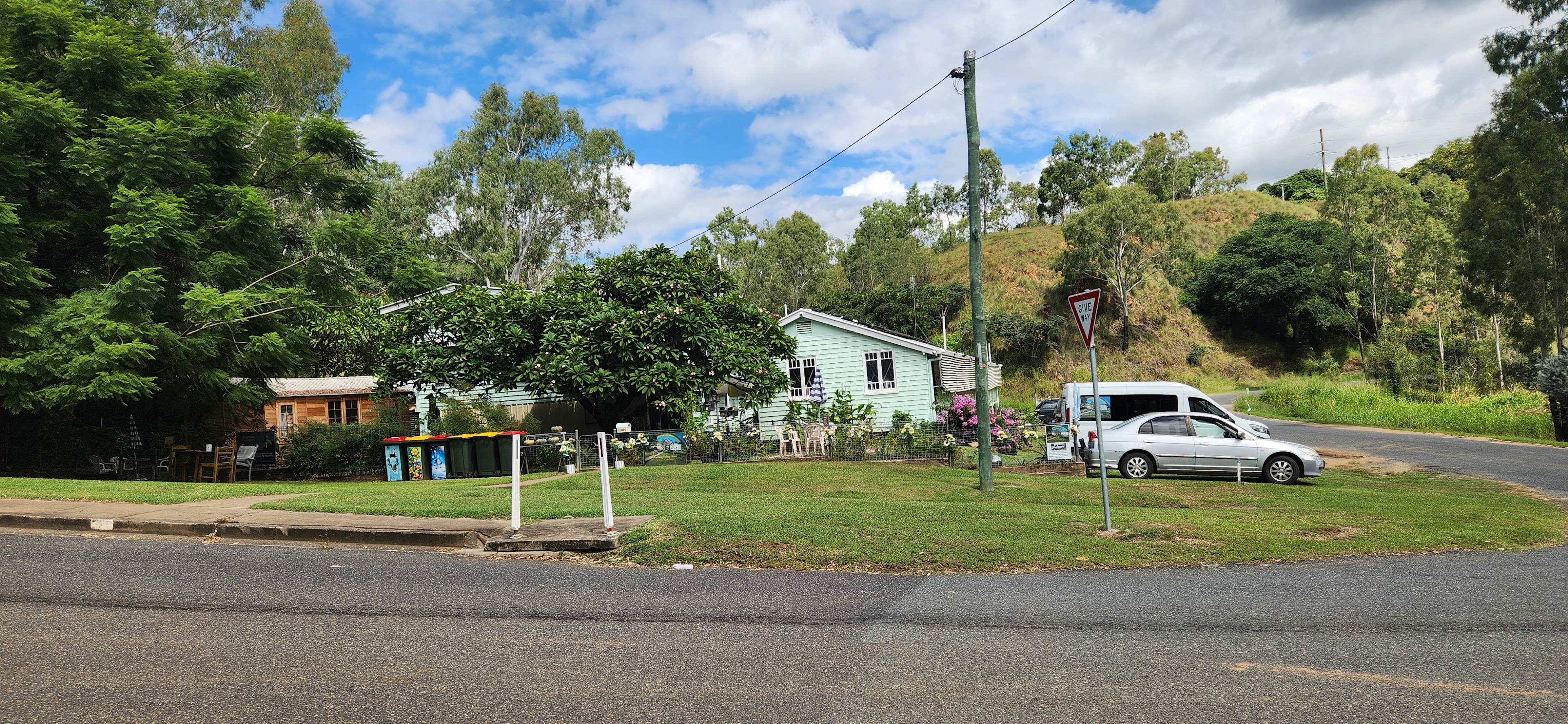Meyenburg Holiday Haven, front of property, view from Morgan St