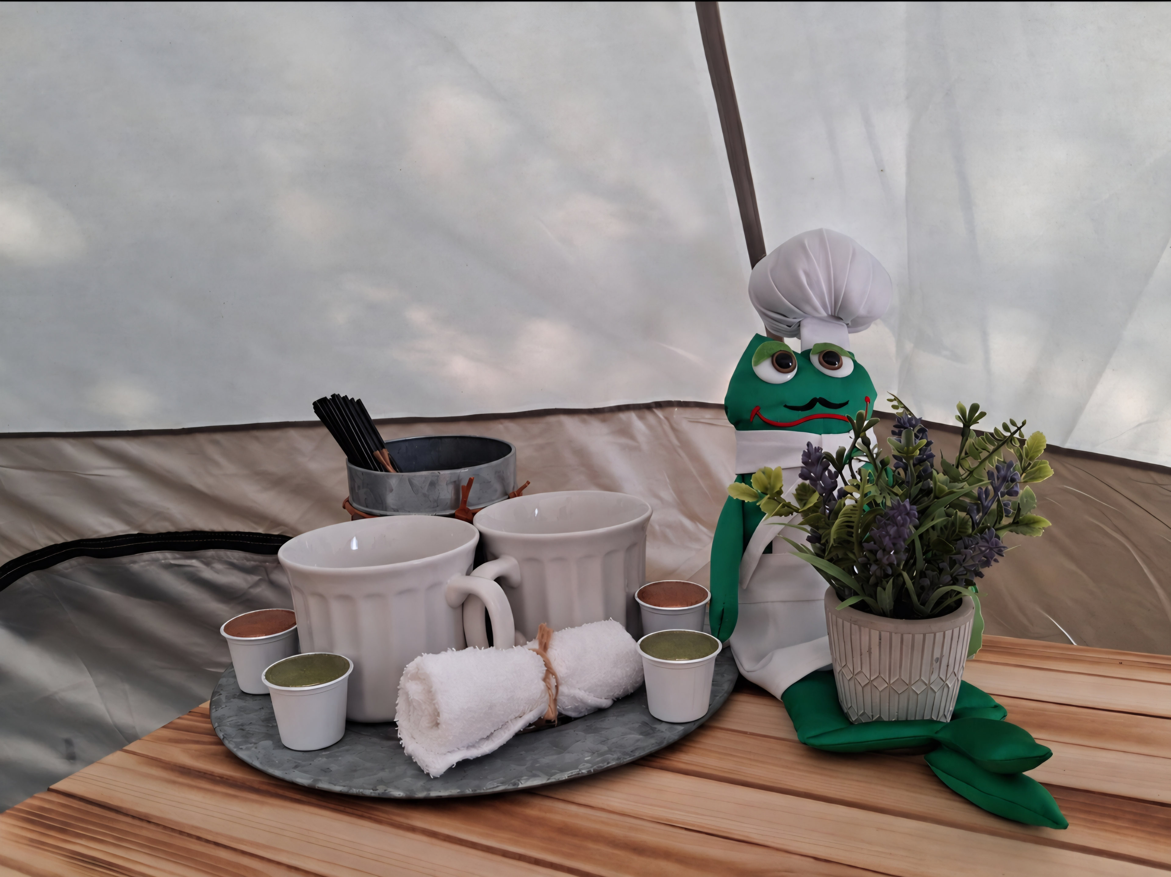 Foggy Frog Glamp & Camp