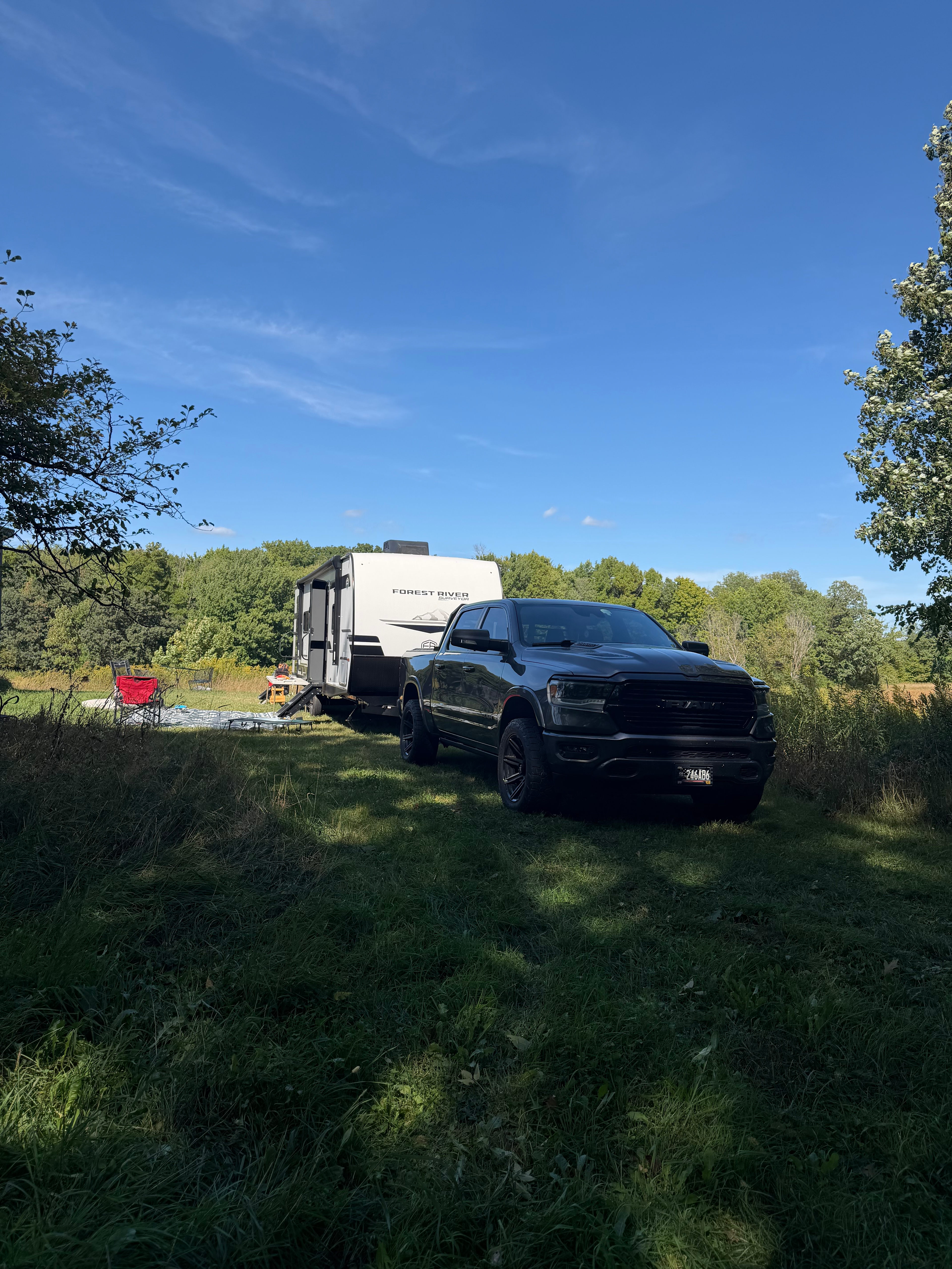Secluded Ice Age Trail Camping