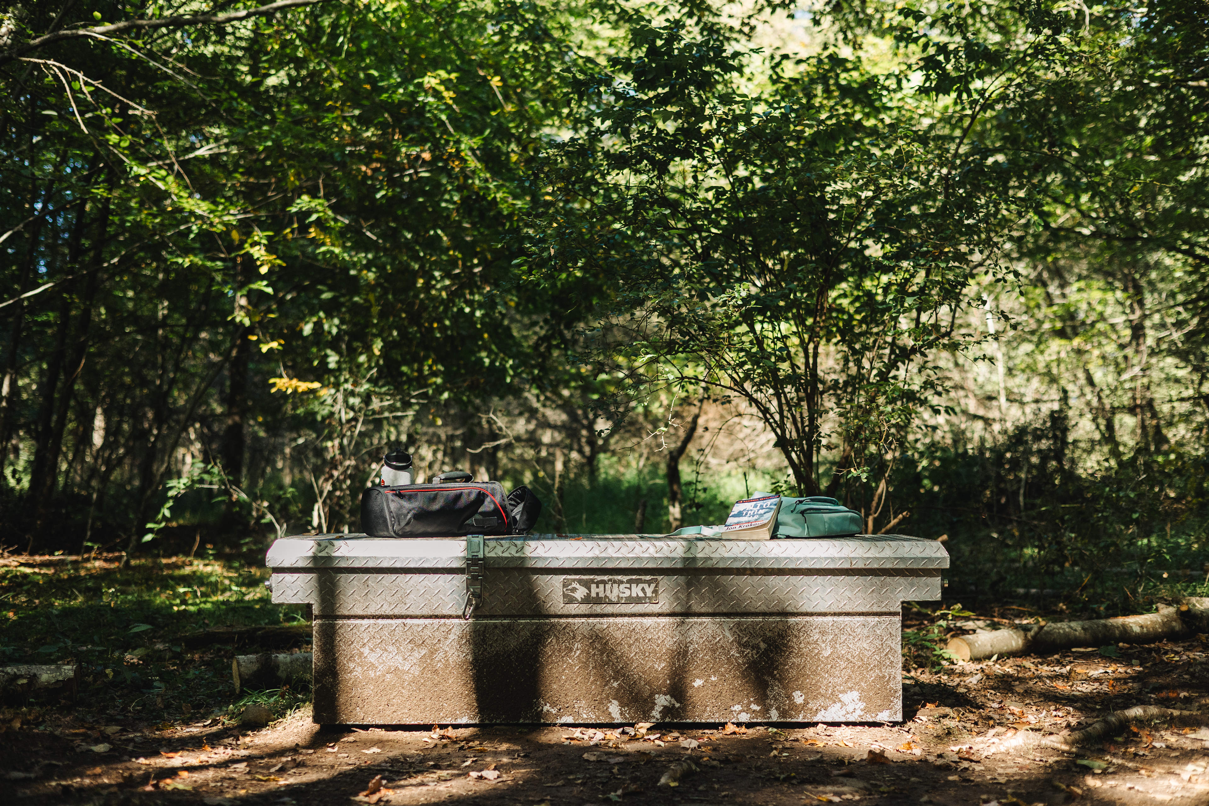 Large outdoor food + gear storage