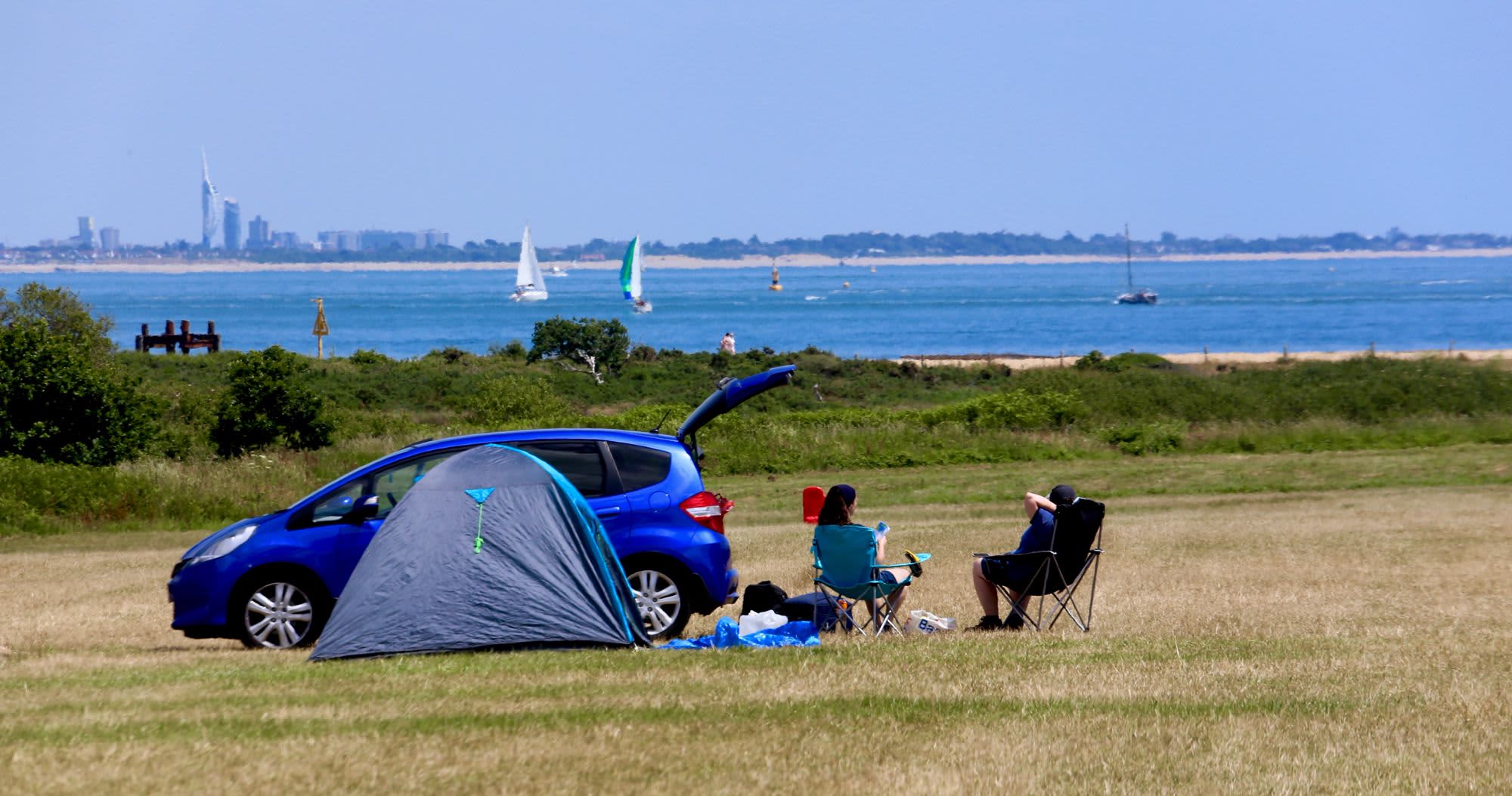 Lepe Beach Campsite