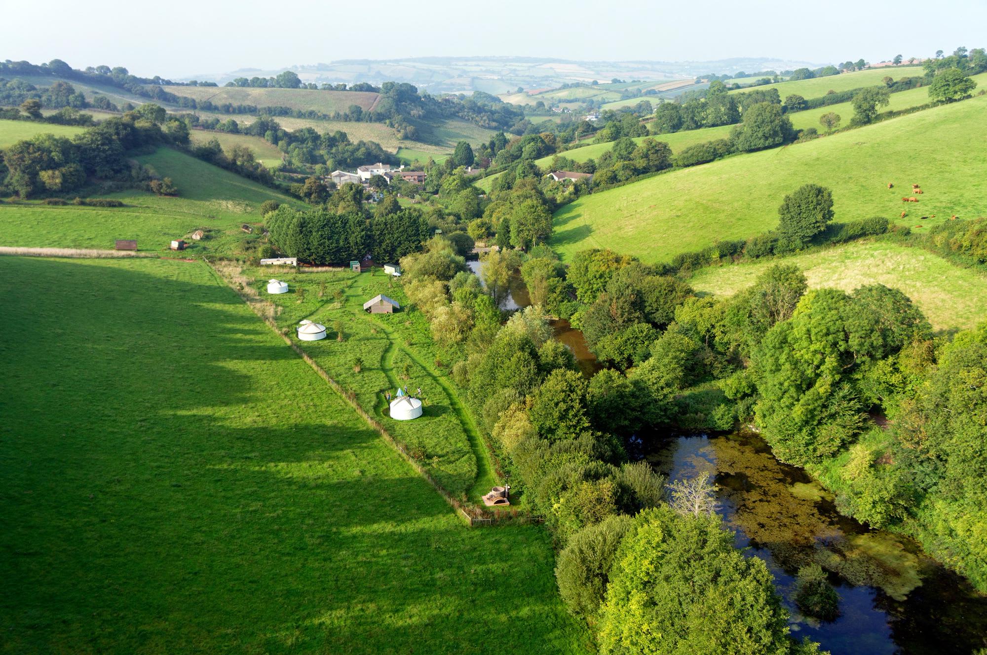 The beautiful valley in full view. 🌳