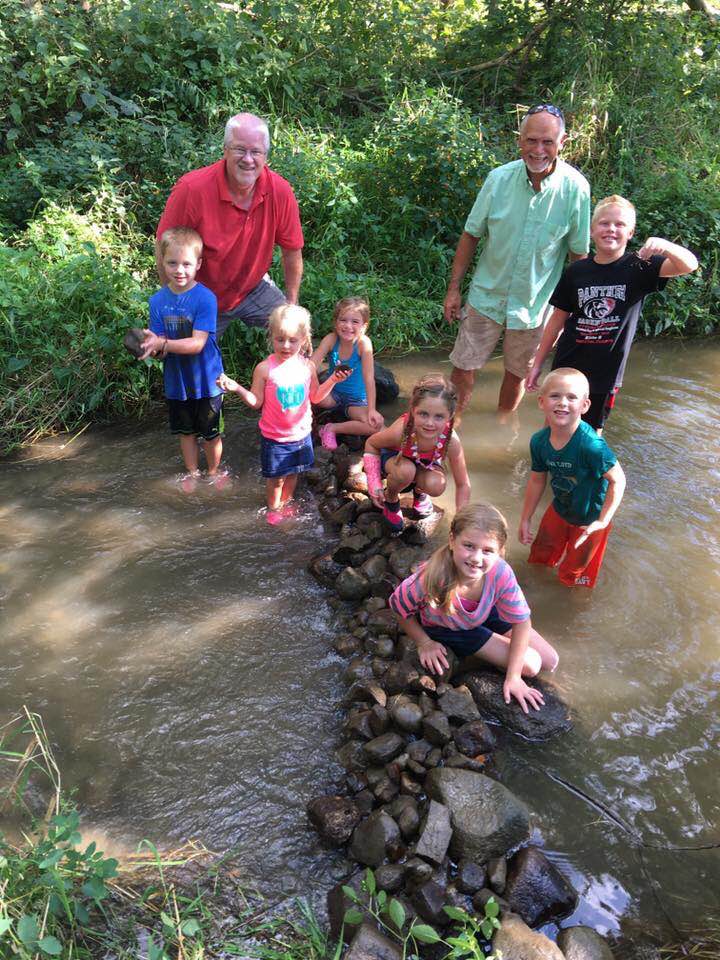 Creek stomping