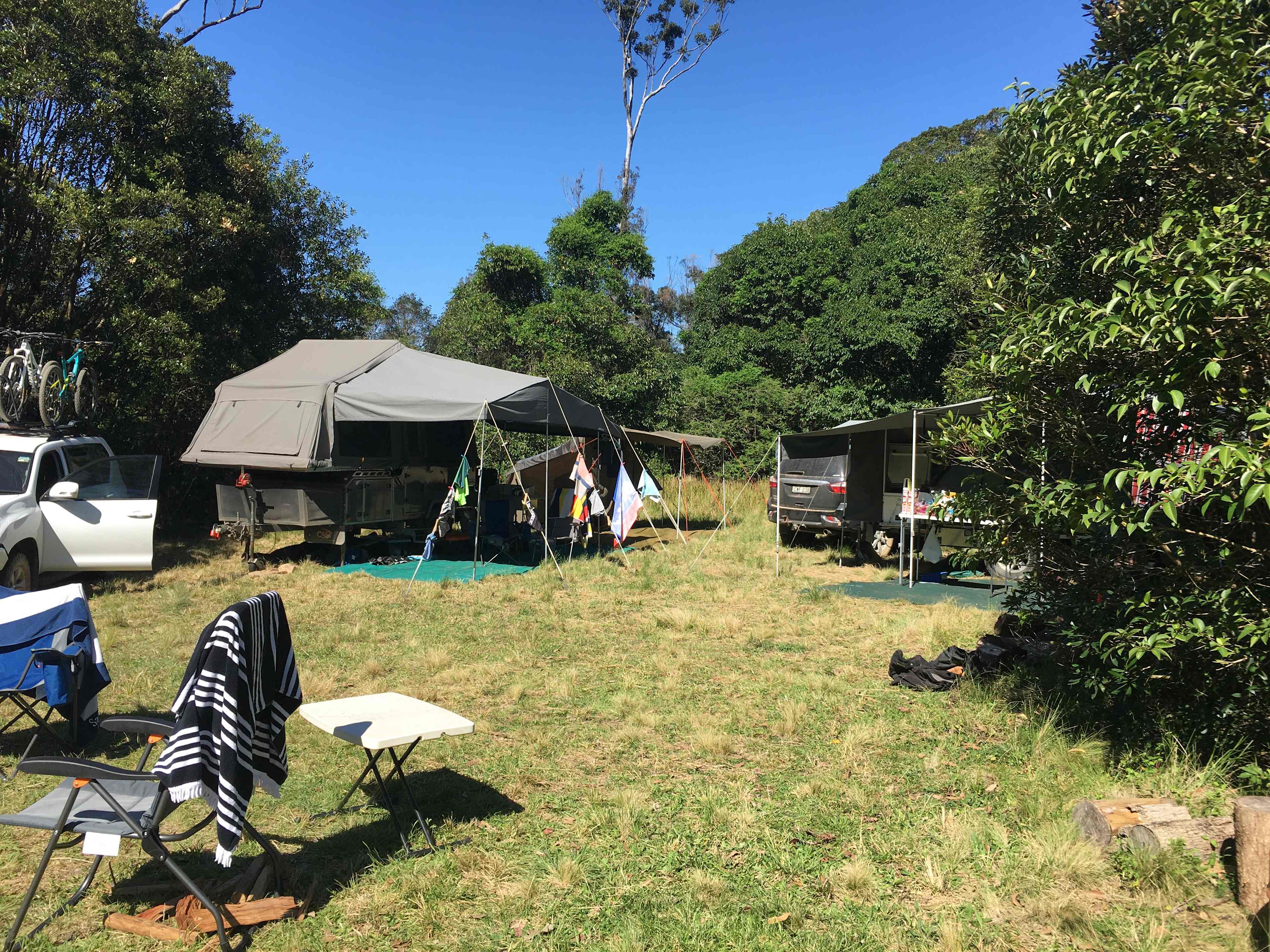 Campers on Site 4