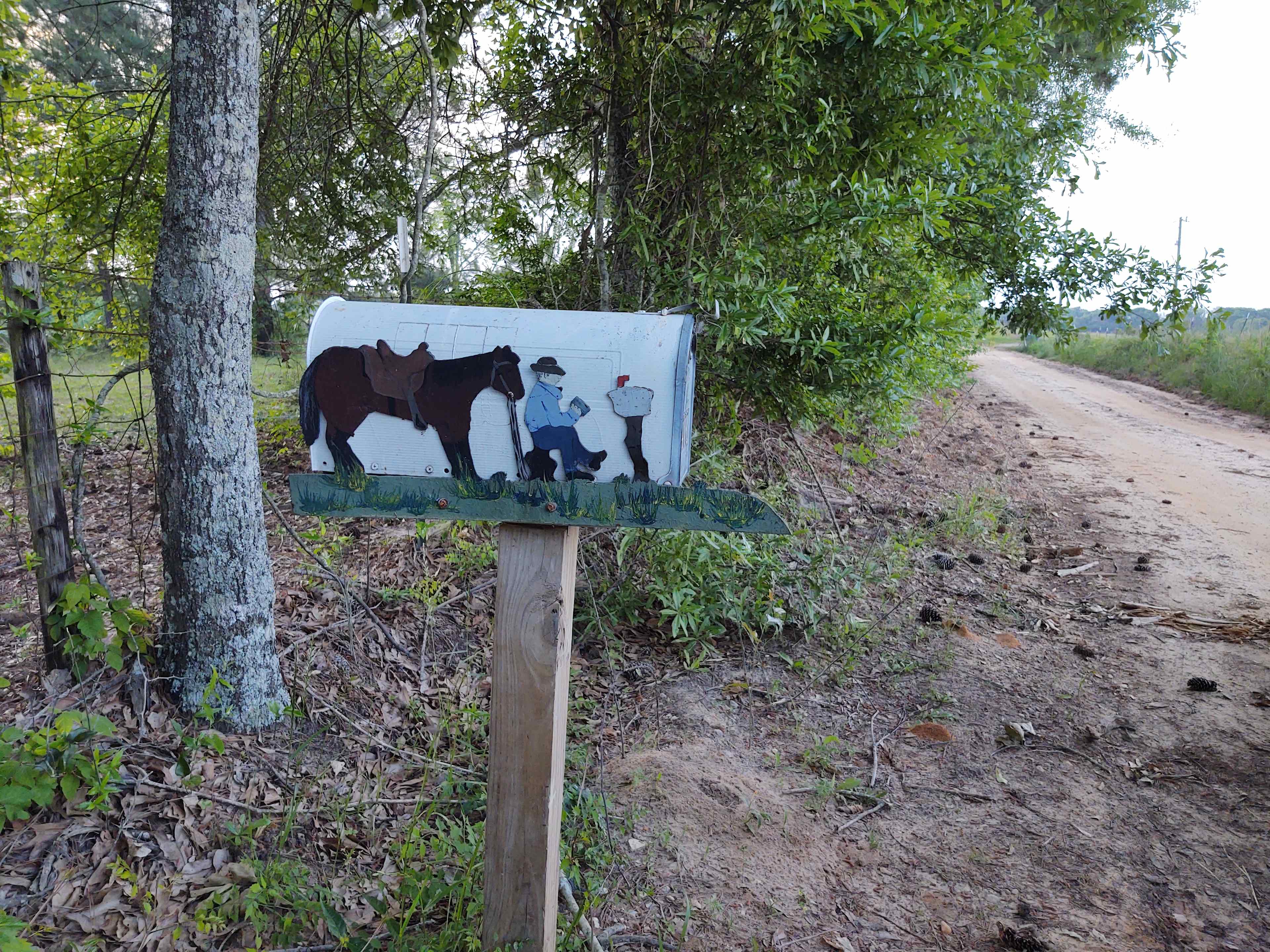 Your almost here if you see the mailbox. Find Don Keyote just up the road a short ways
