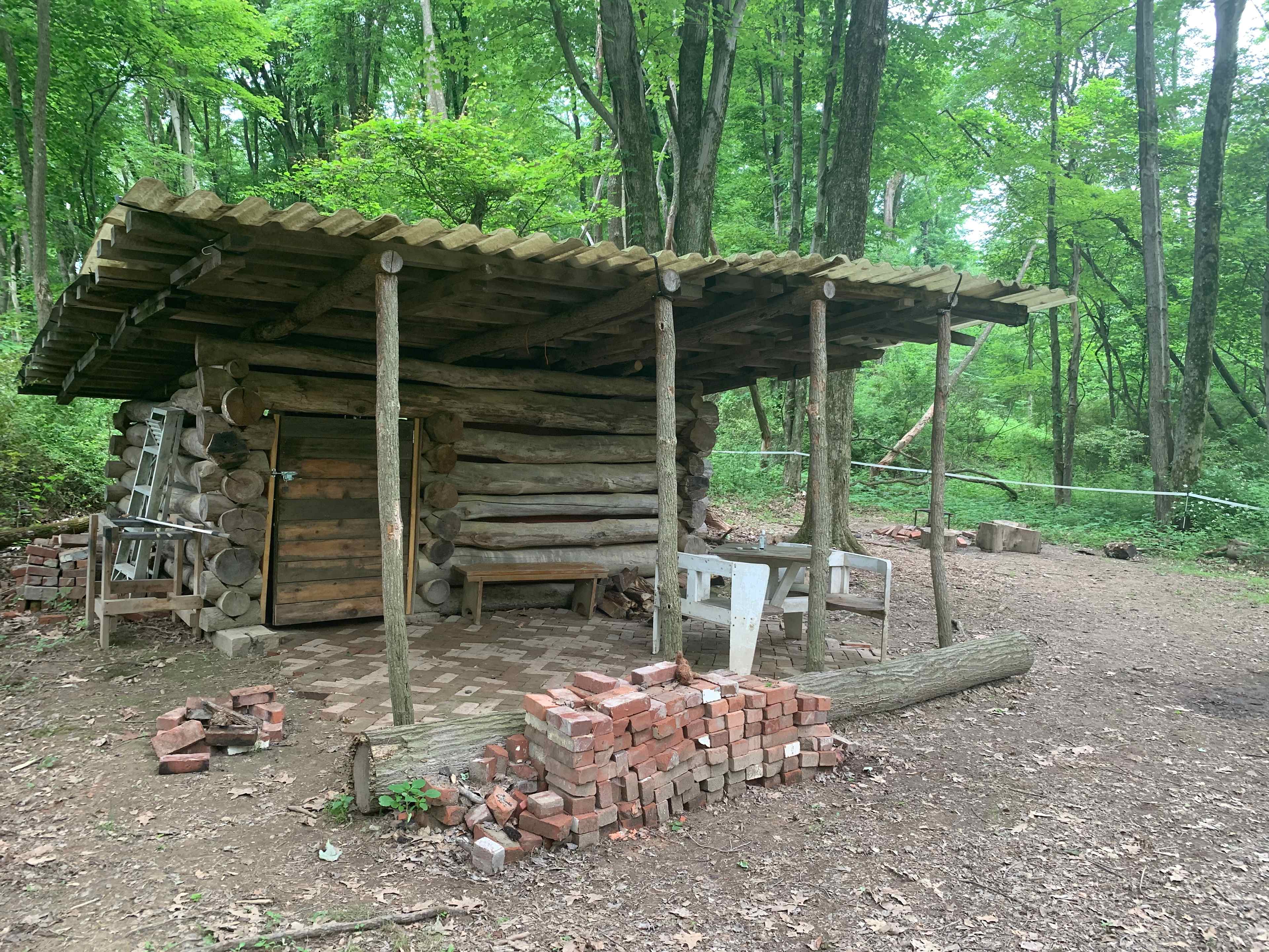 the cabin!