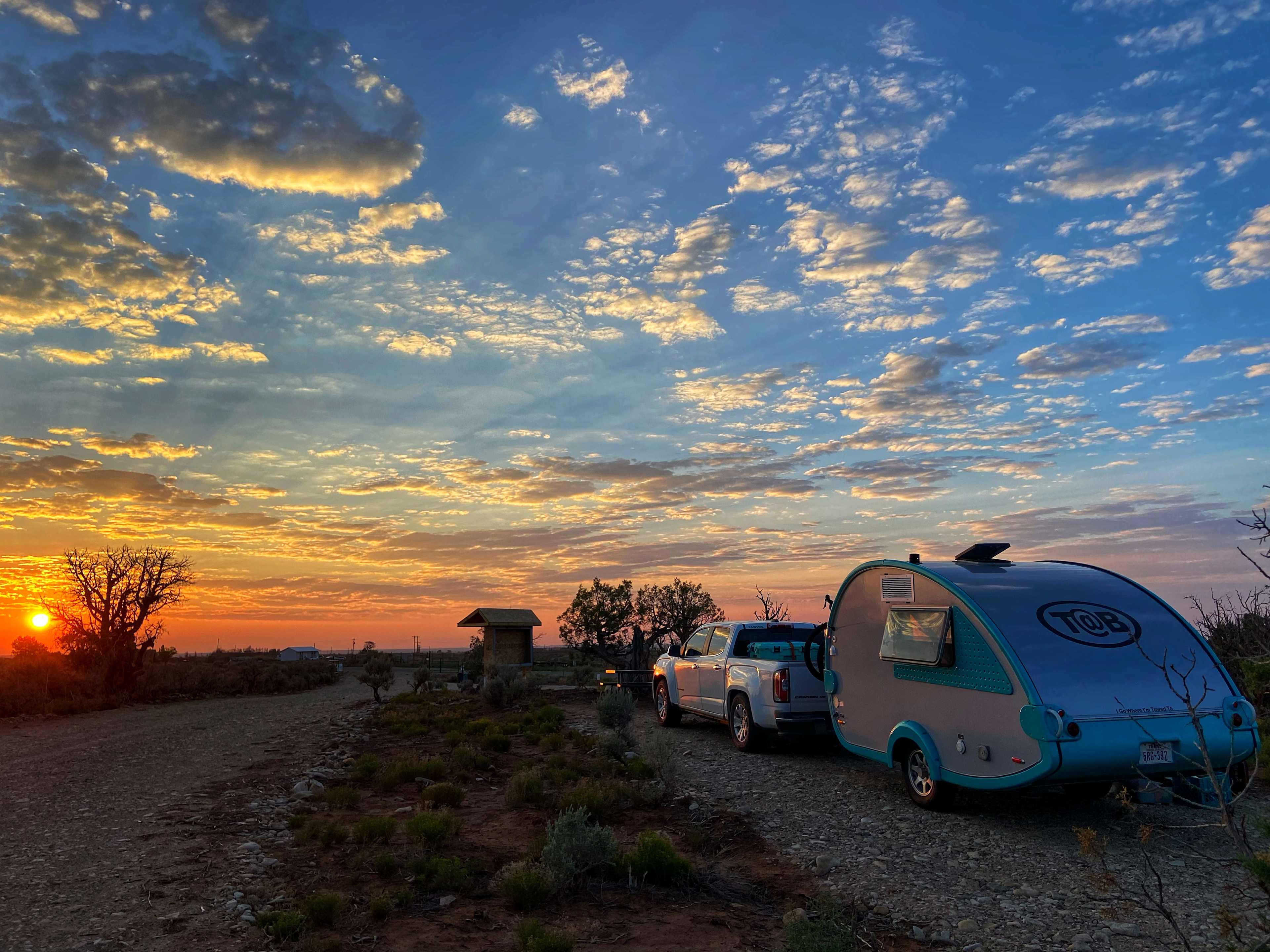 Sunset Campground on Ruin Road
