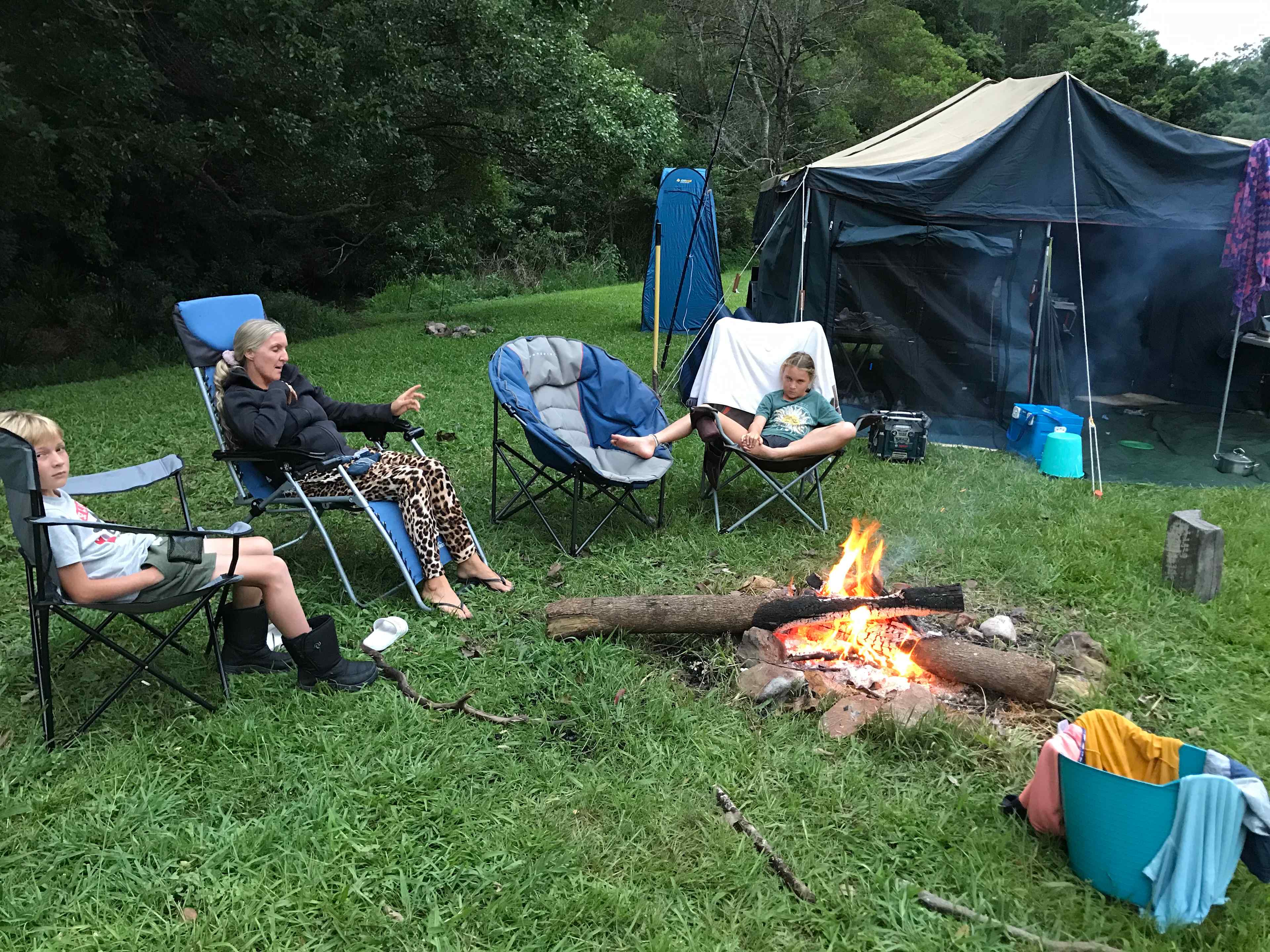 Rowlands Creek Camp Area