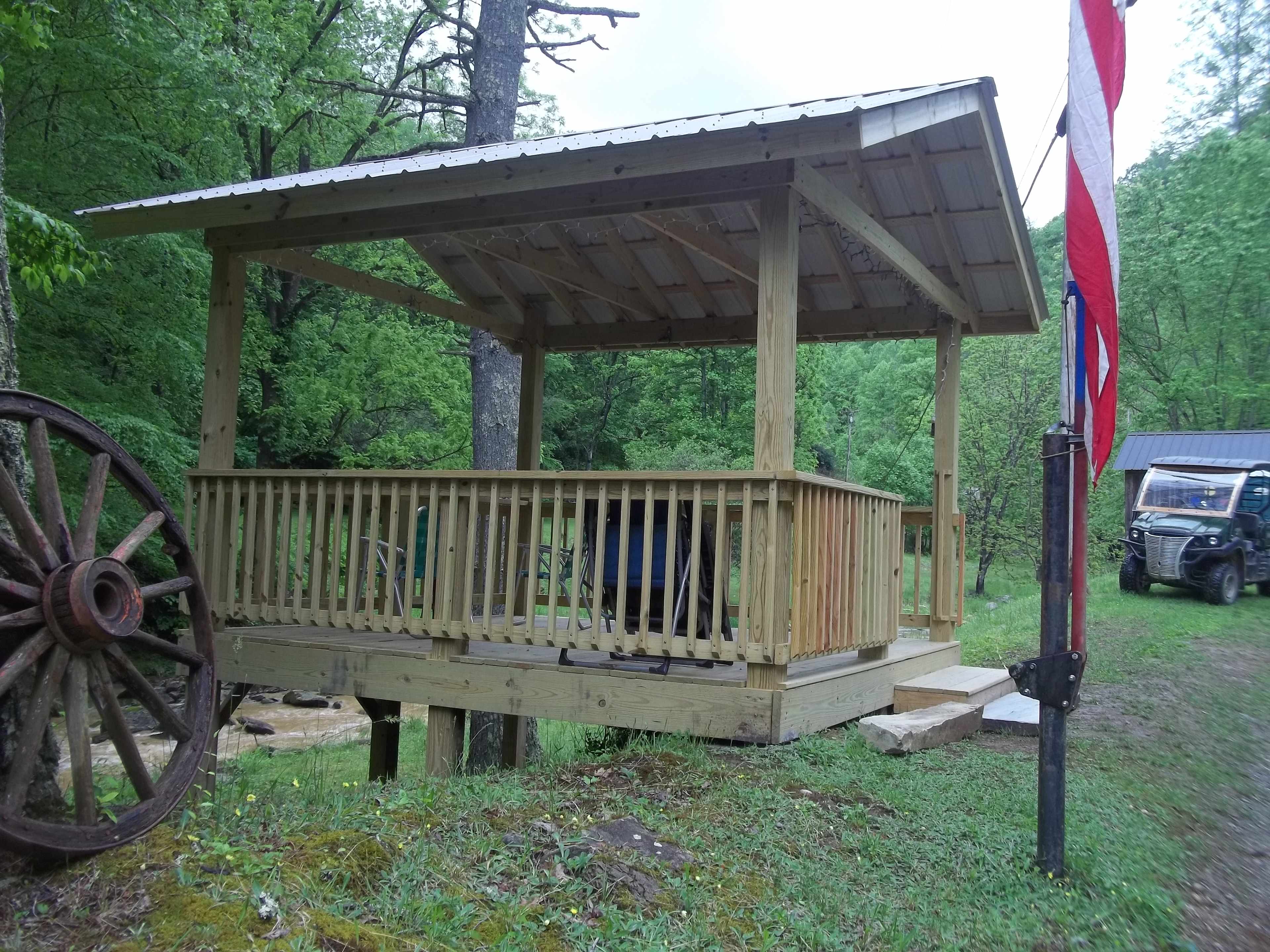 joyville, camping site on elk creek
