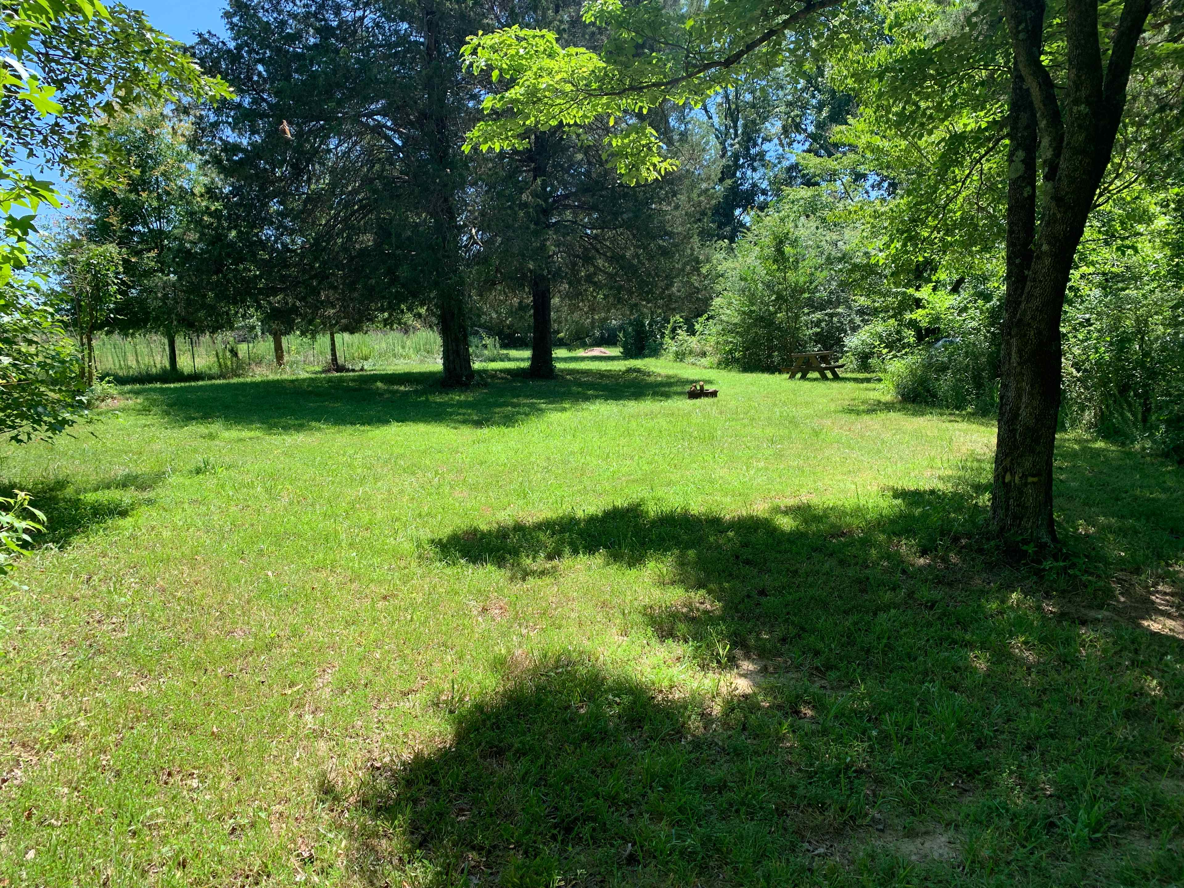 View to the house and farm