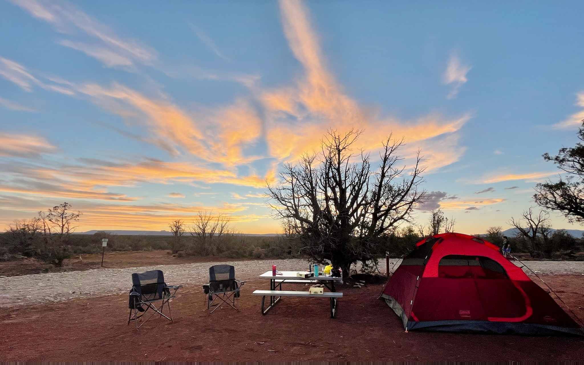 Sunset Campground on Ruin Road