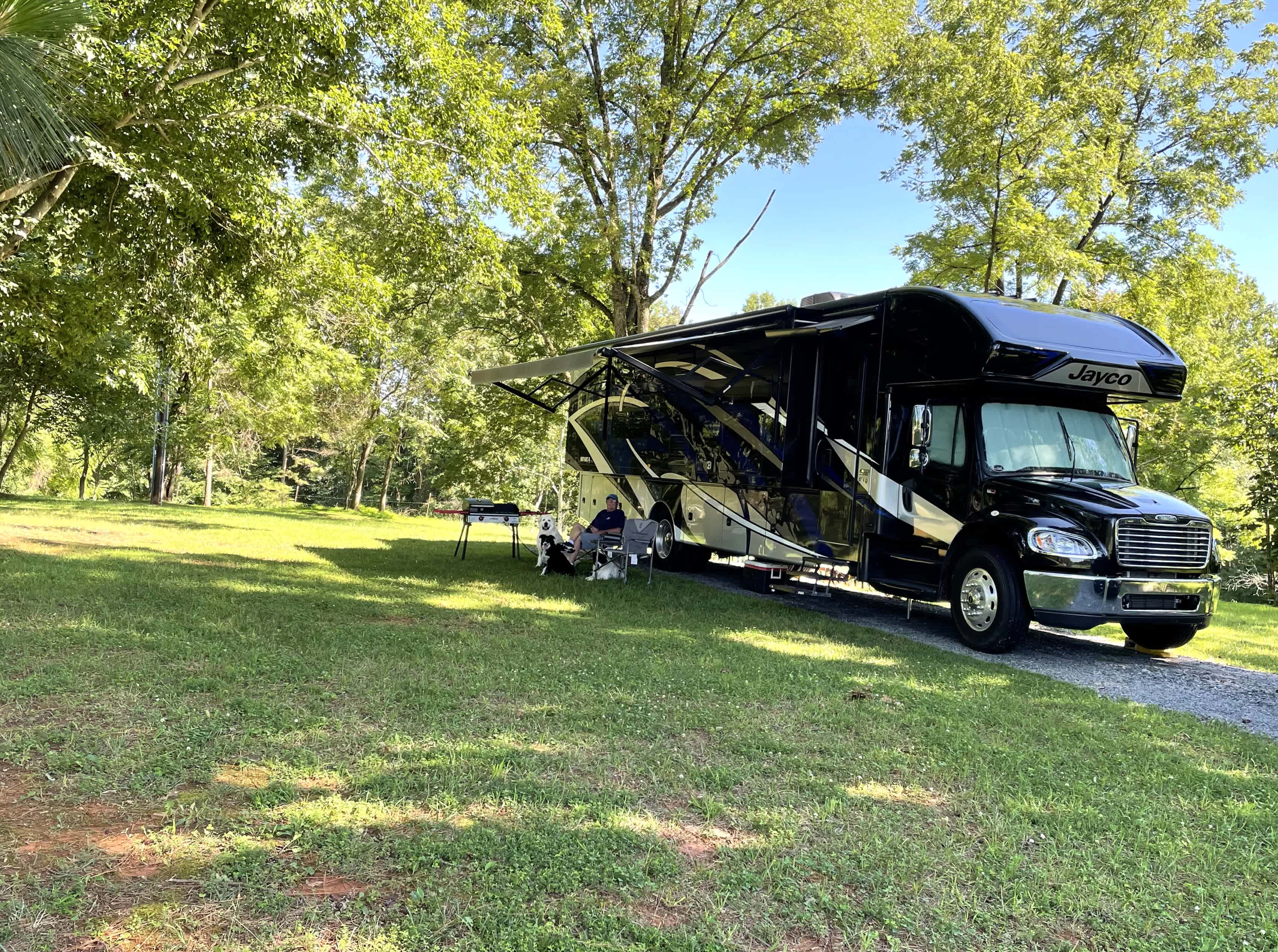 Our campsite