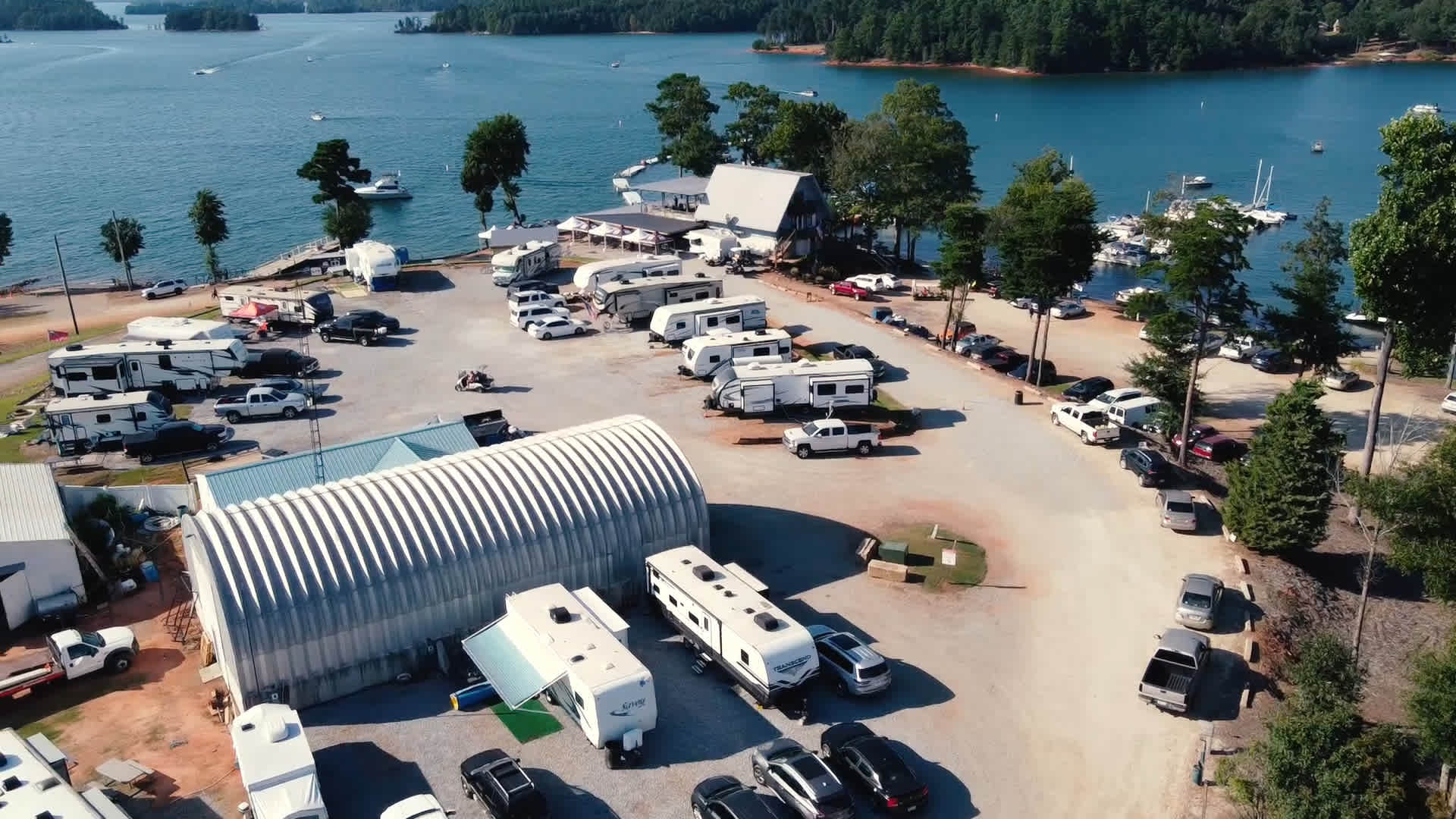 RV Campsites located in the Upper Campground