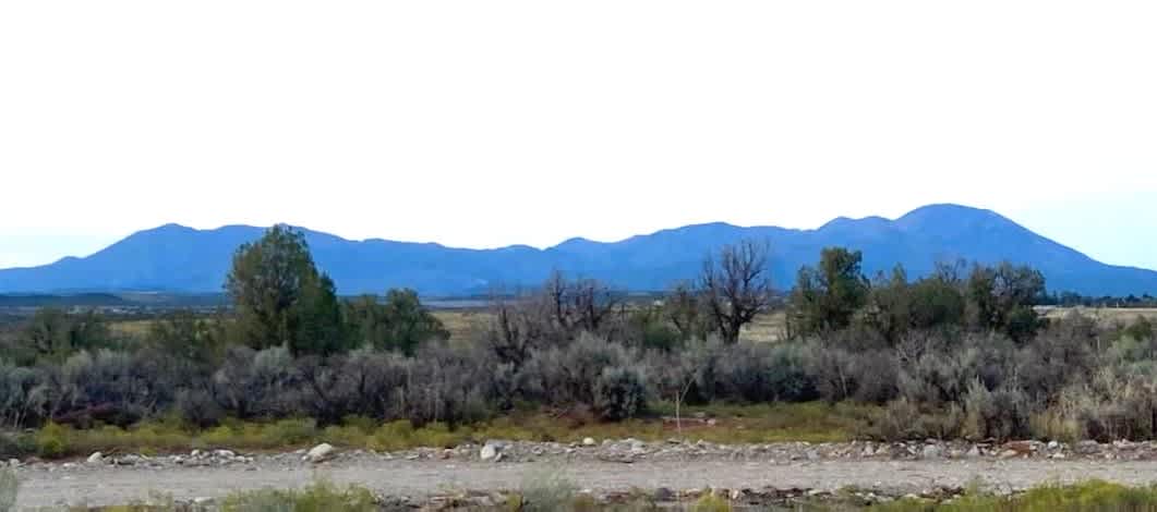 View of the Abajo Mountain