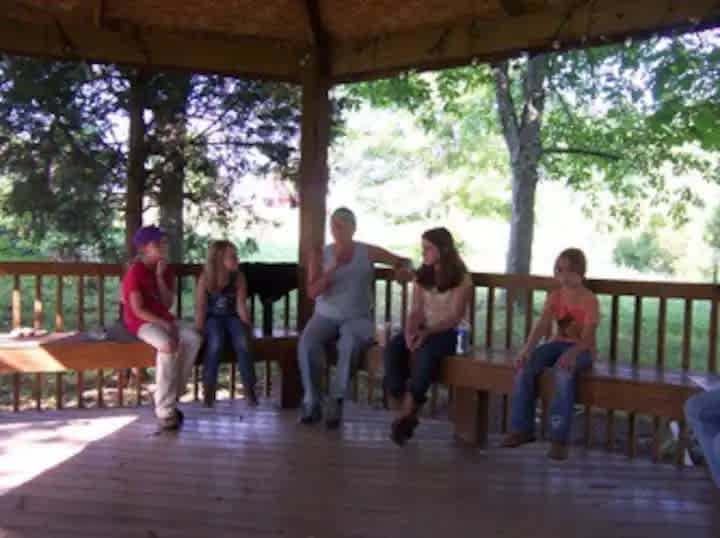 Cedar Fire farm: Kamp kessa