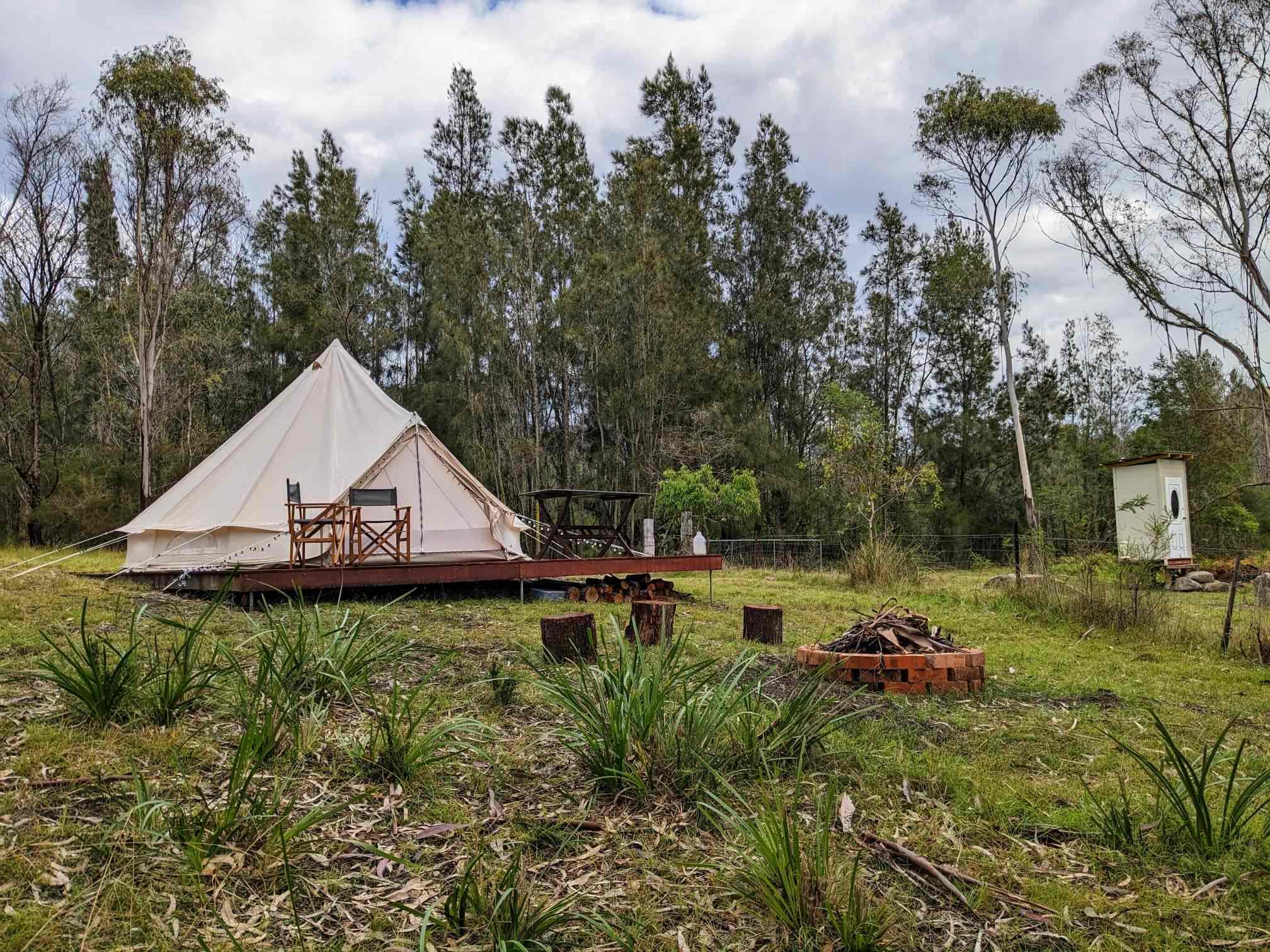 Glamp site