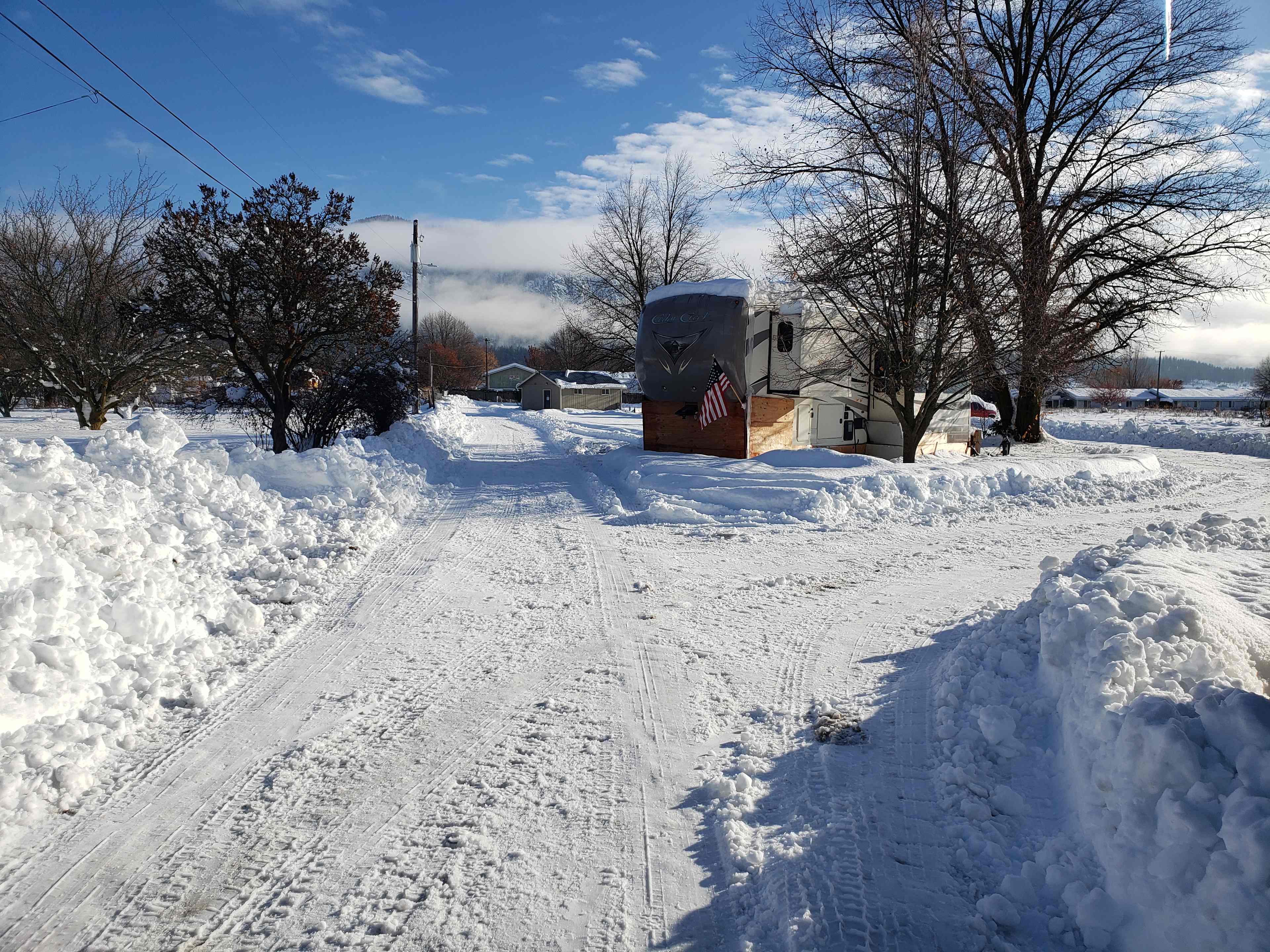 Easy access in and out during winter season.