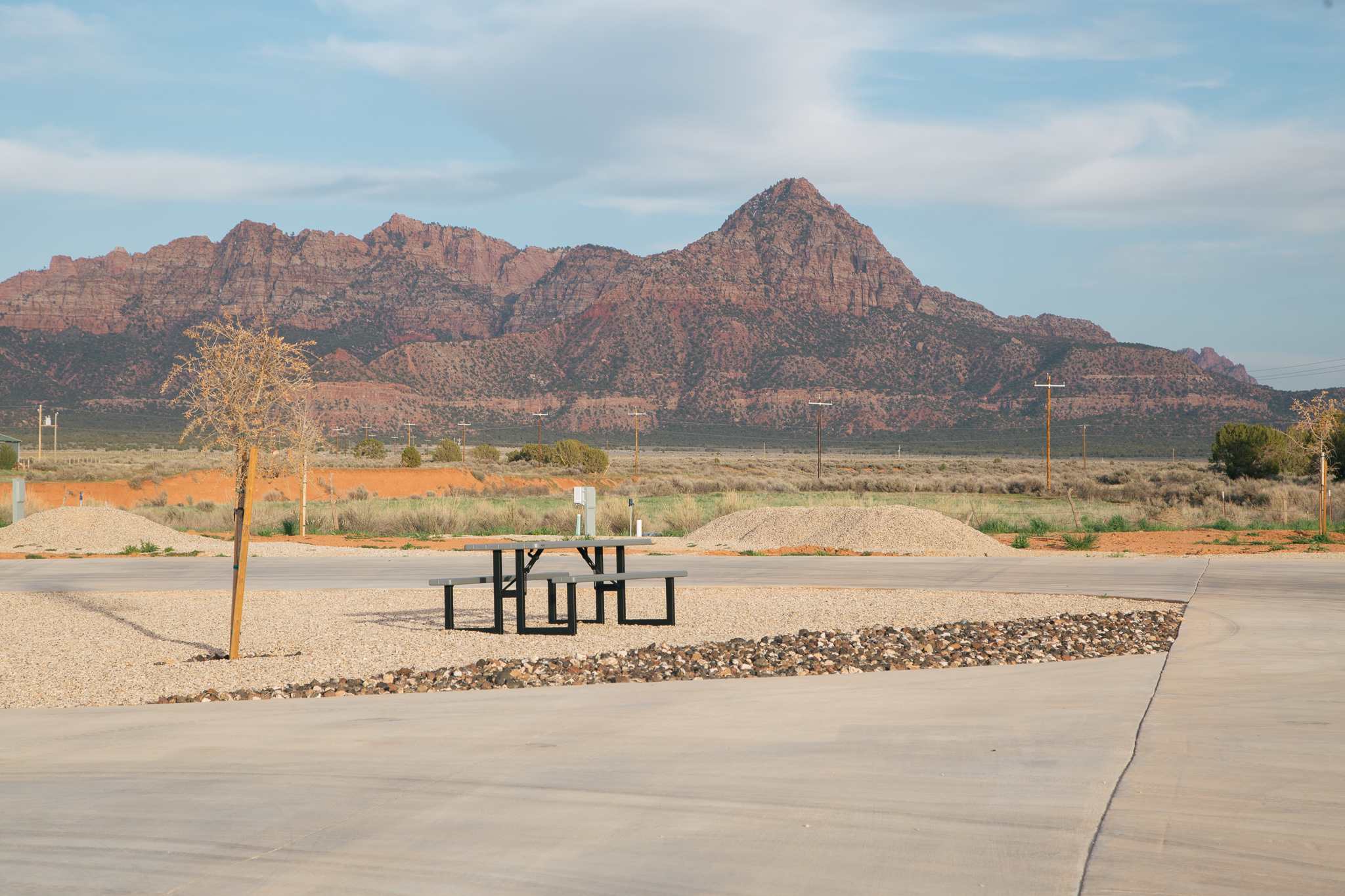RV site with views