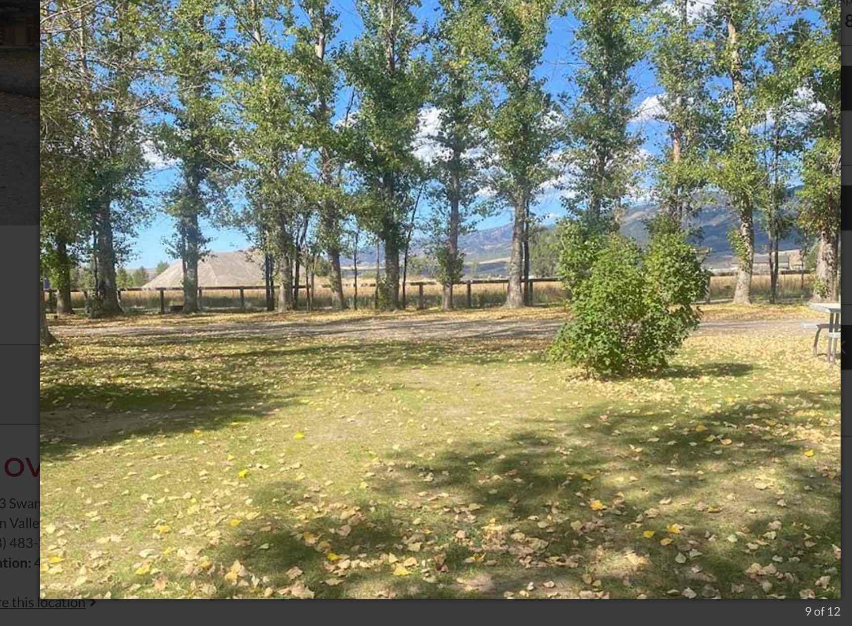 Hover Campground in Swan Valley!