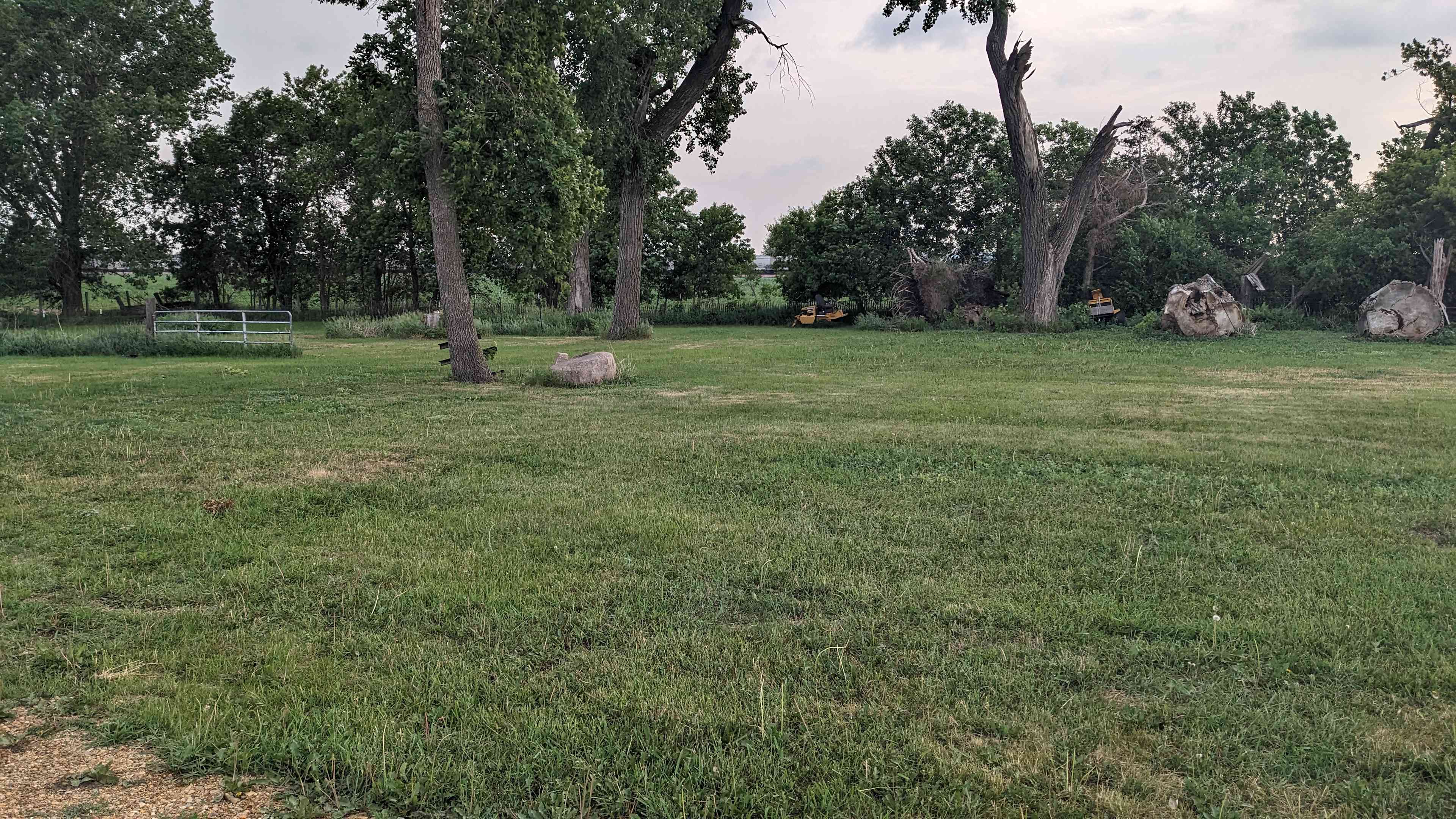 West looking