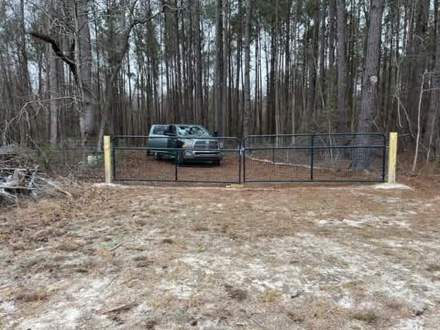 Completely enclosed, reinforced for small dogs.