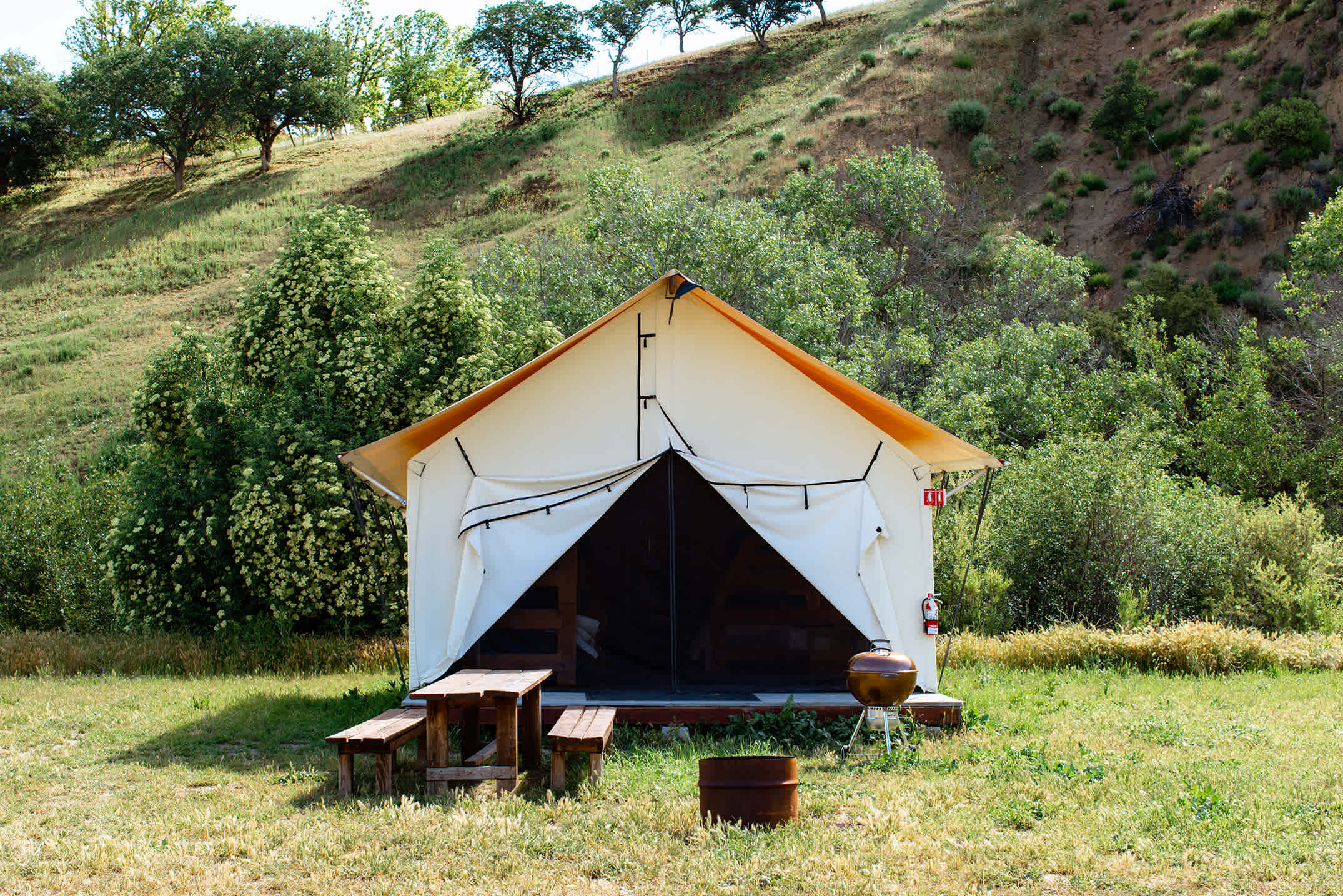Camp near Pinnacles National Park