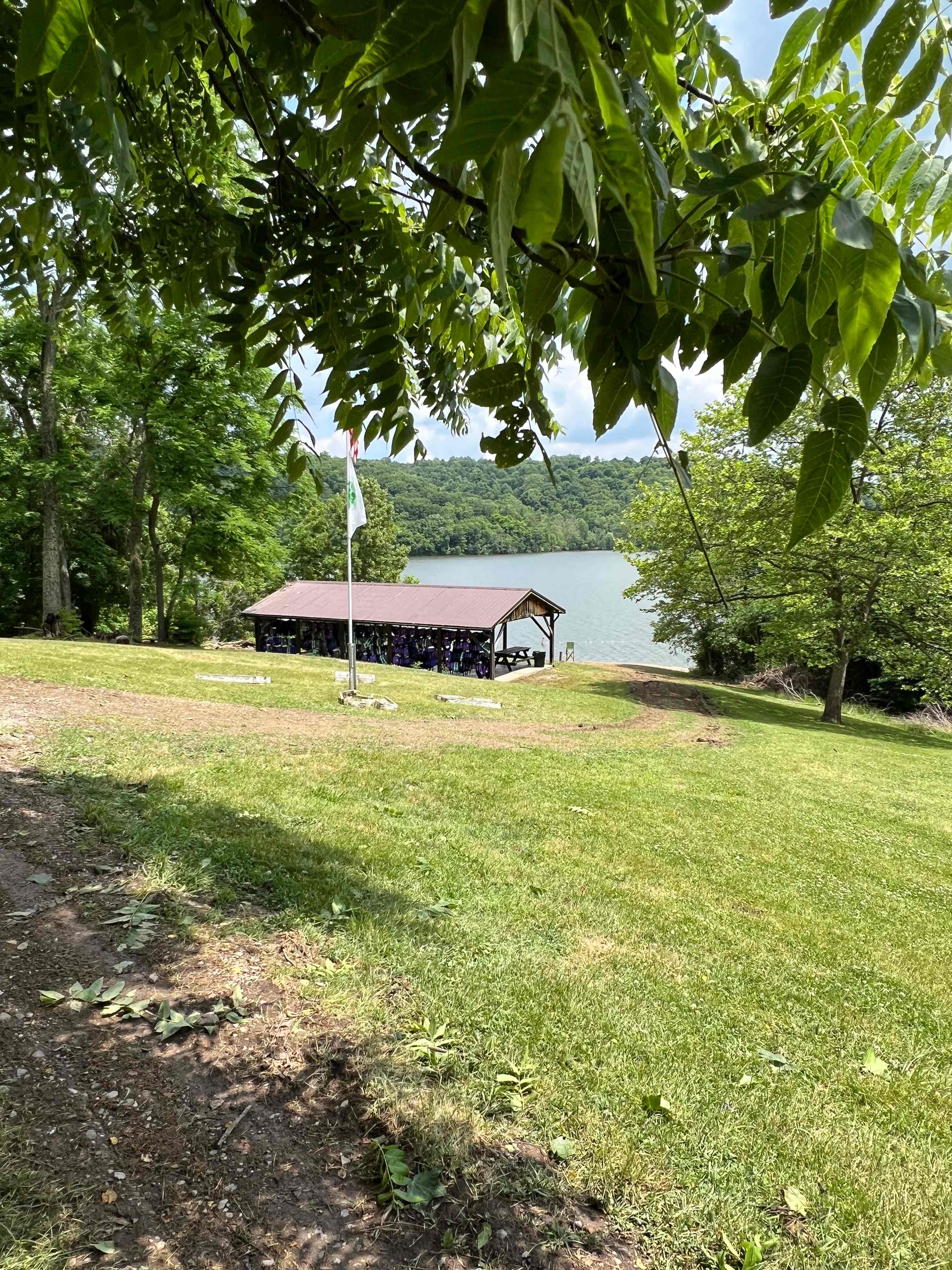 View to the lakefront