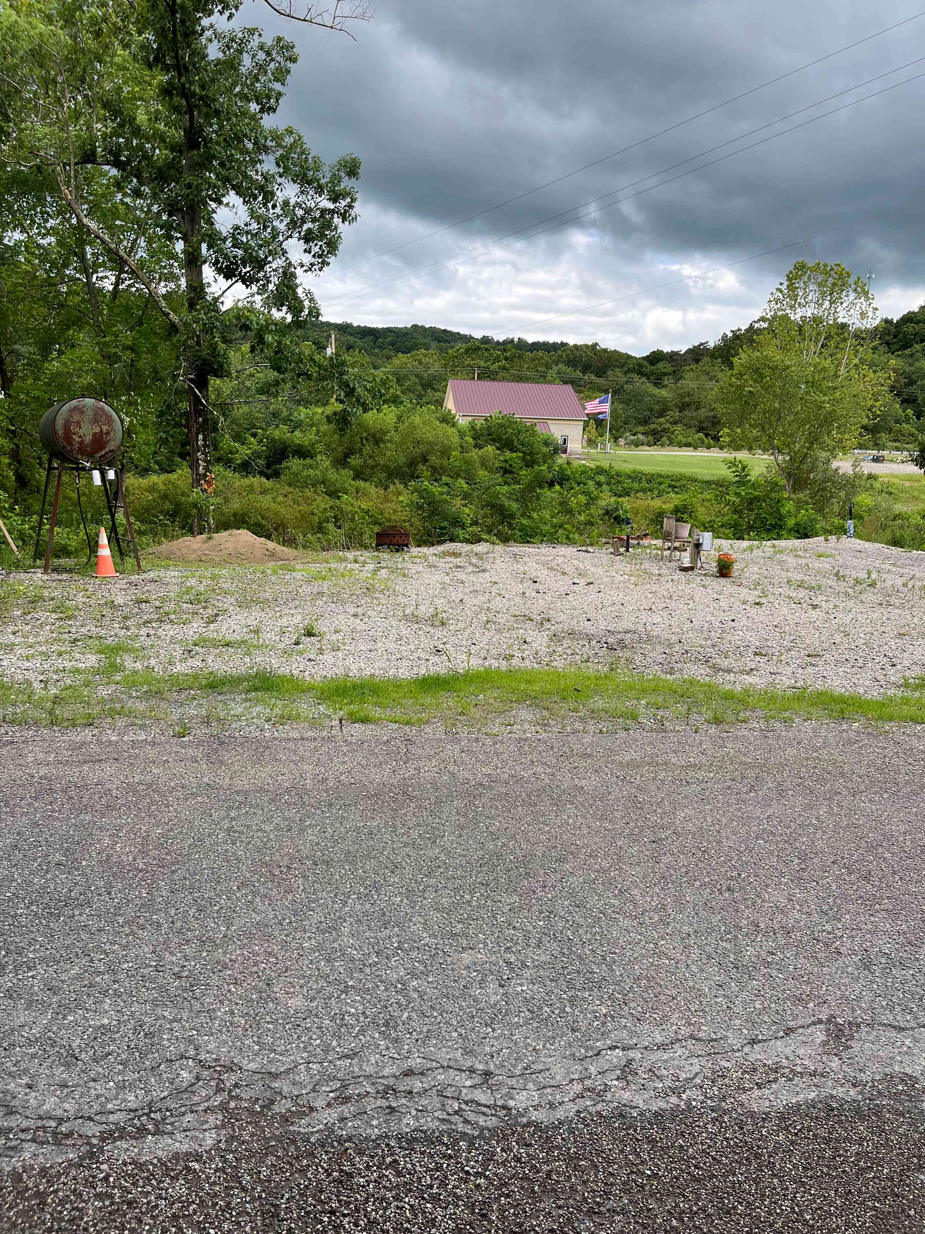 Site 2 from the road.