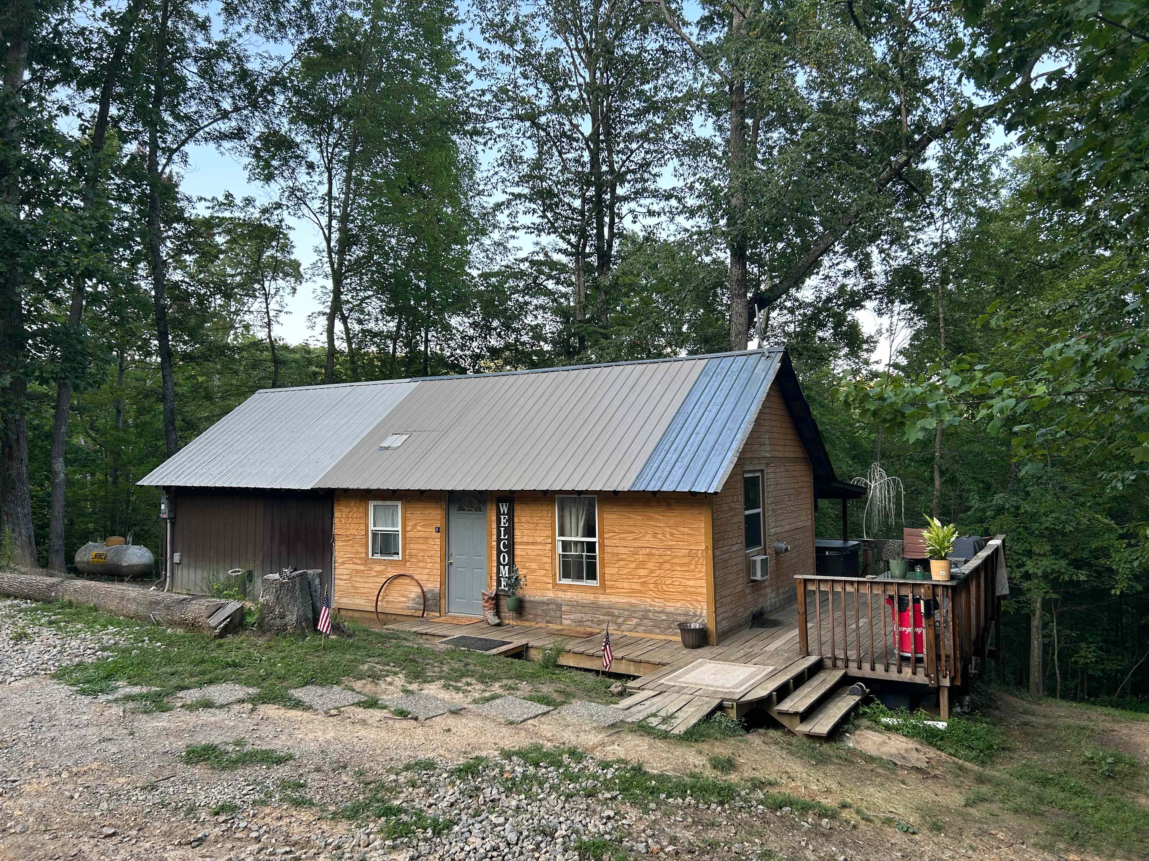 The comfy mountain cabin