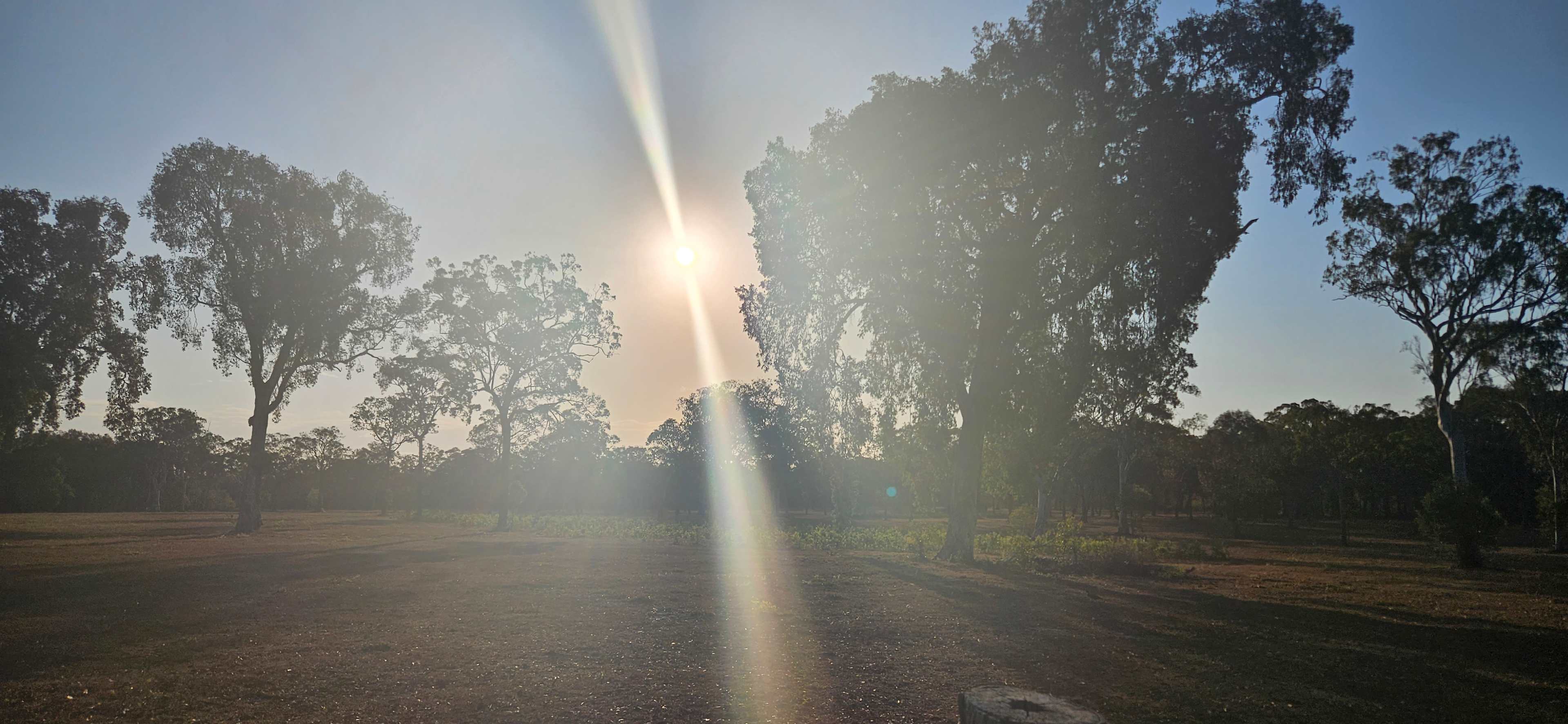 Afternoon Sun from Rules Beach Rest.
Bush camping 50 acres, you pick your site.