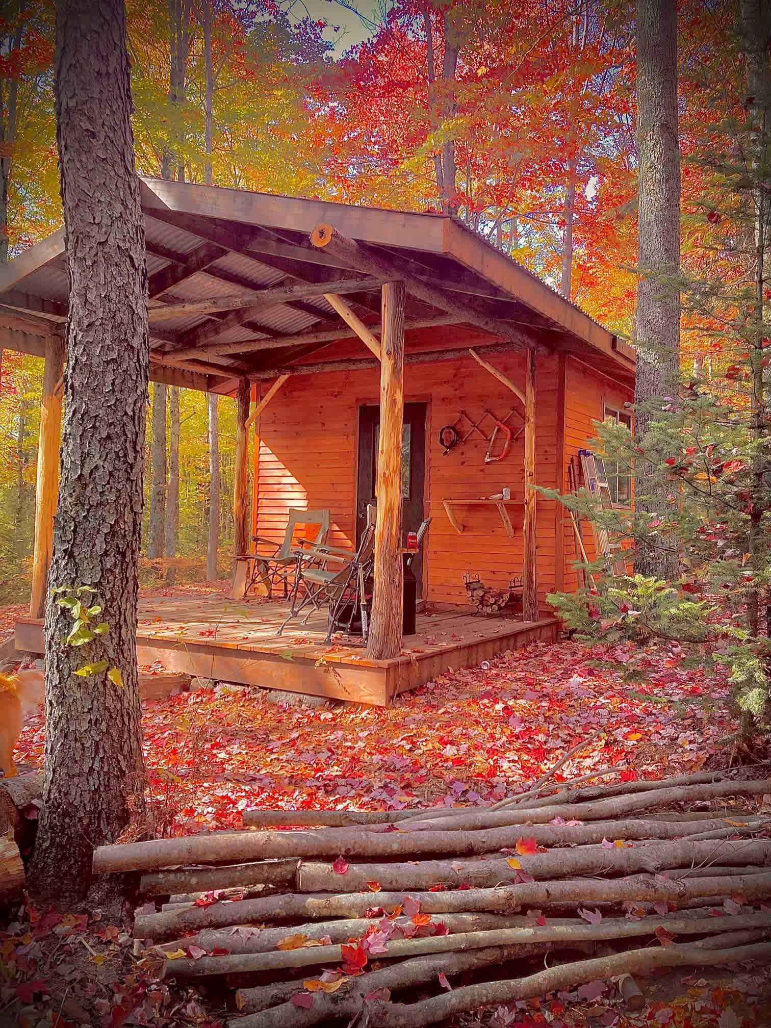 Ricky’s Pine River hunt/camp