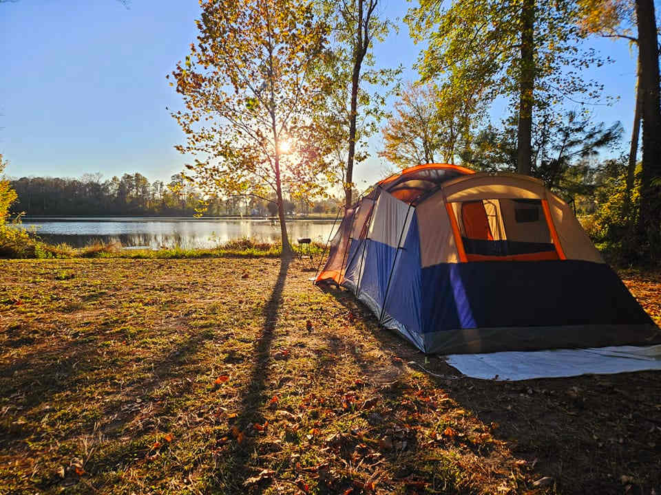 JCO Campground at Lee Baysden Pond