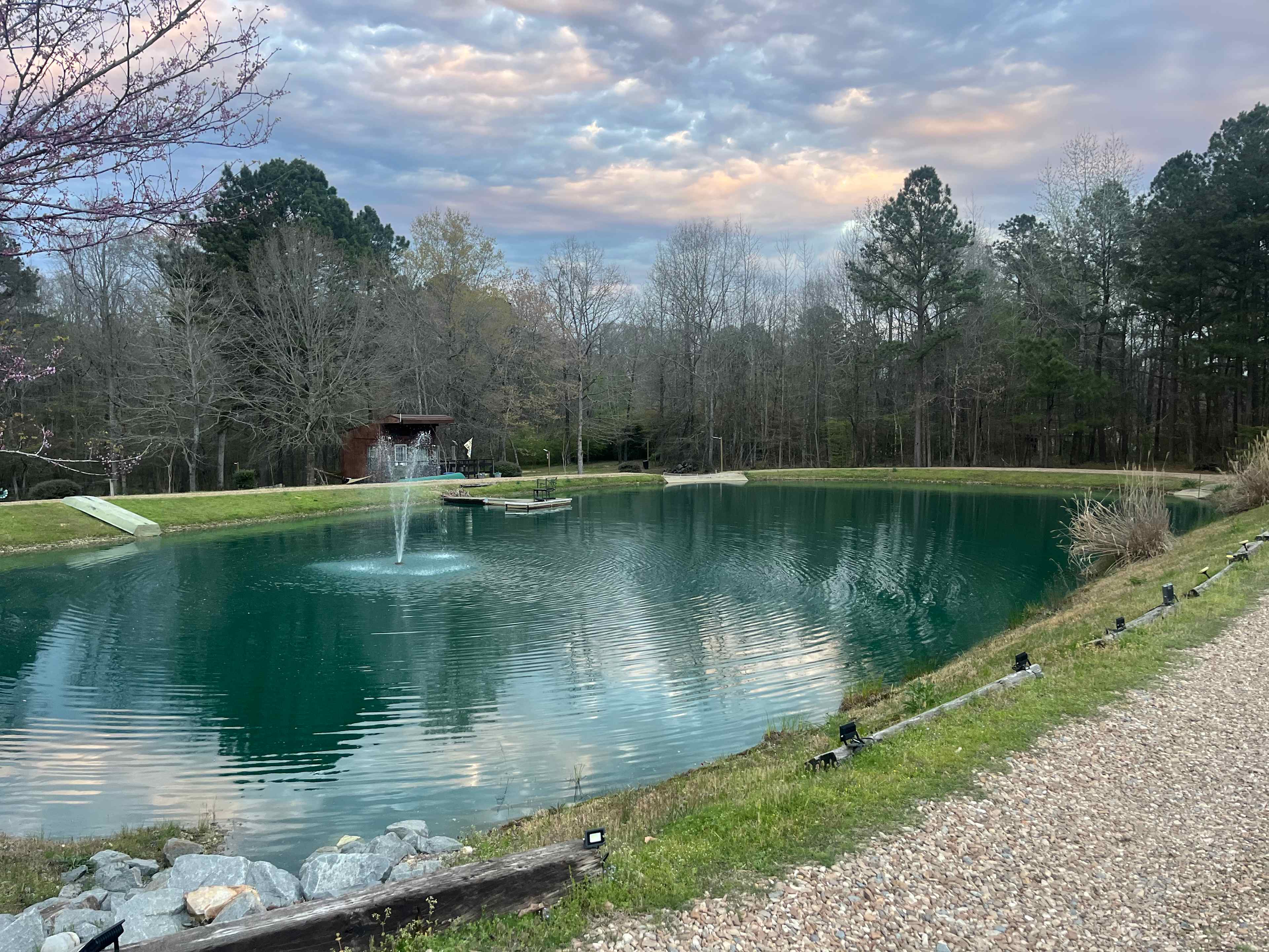 Fishers Pond at the Treehouse