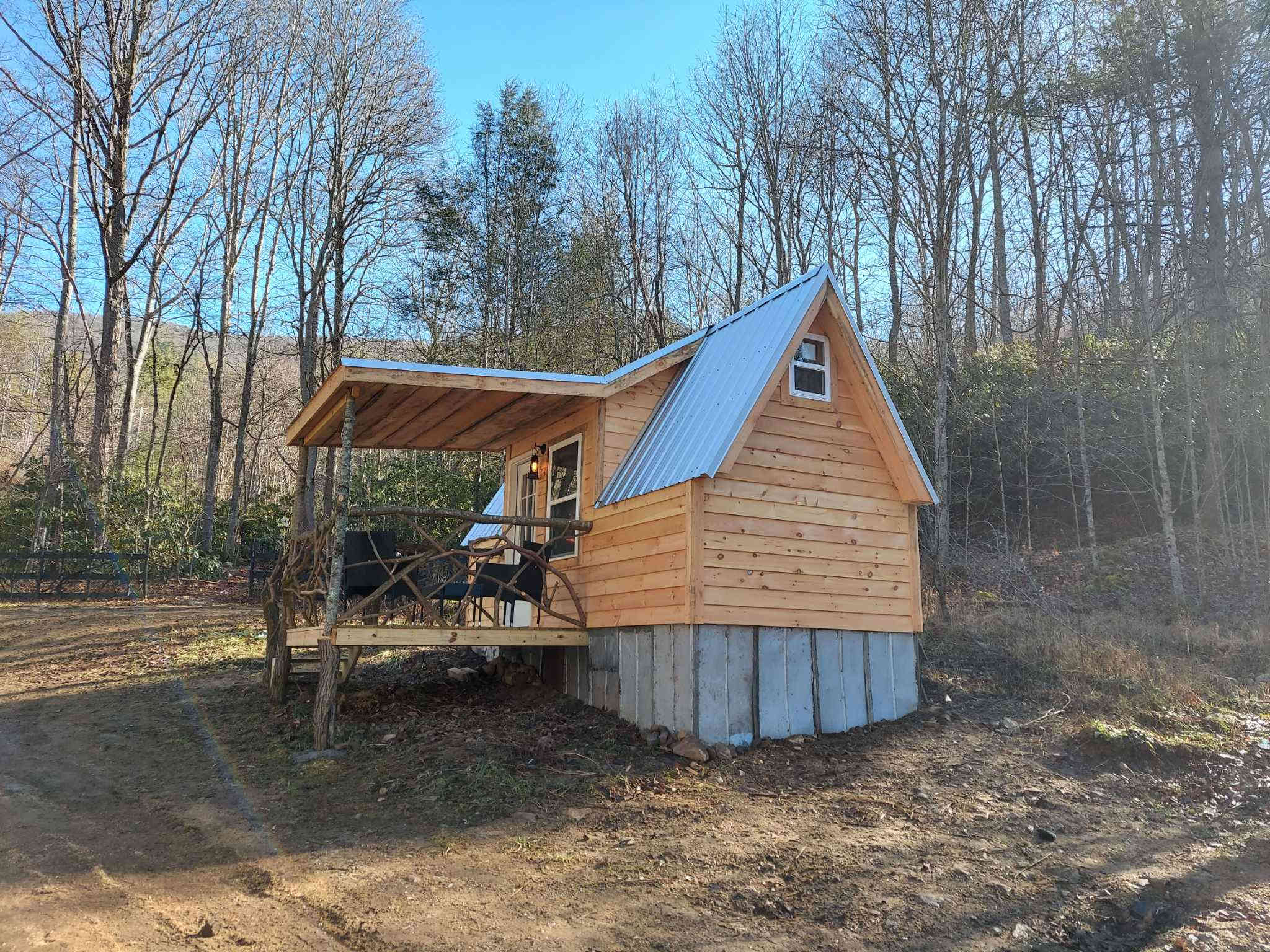 A Frame Cabin in East Tennessee