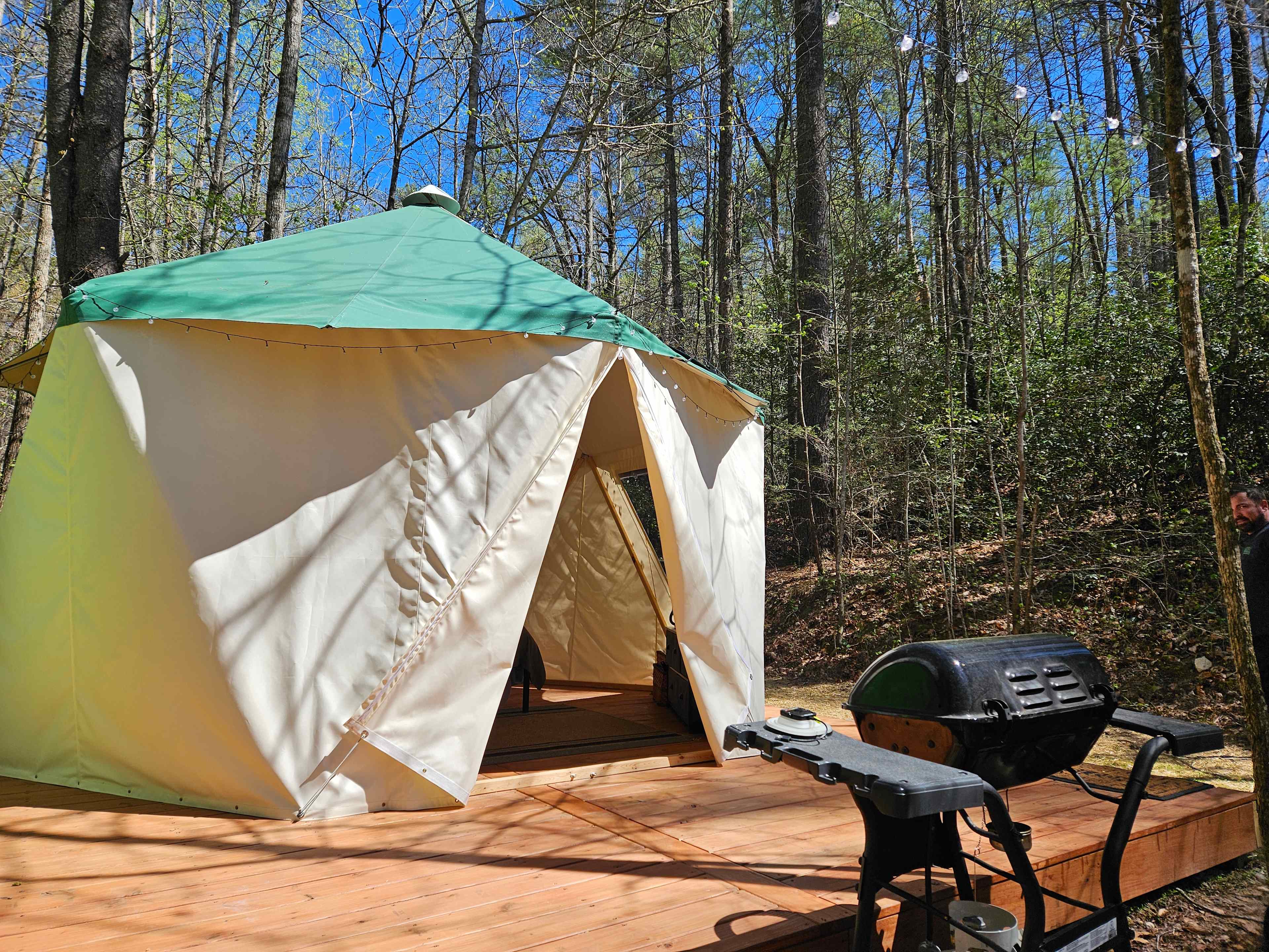 Yurt At Lake James And Fonta Flora