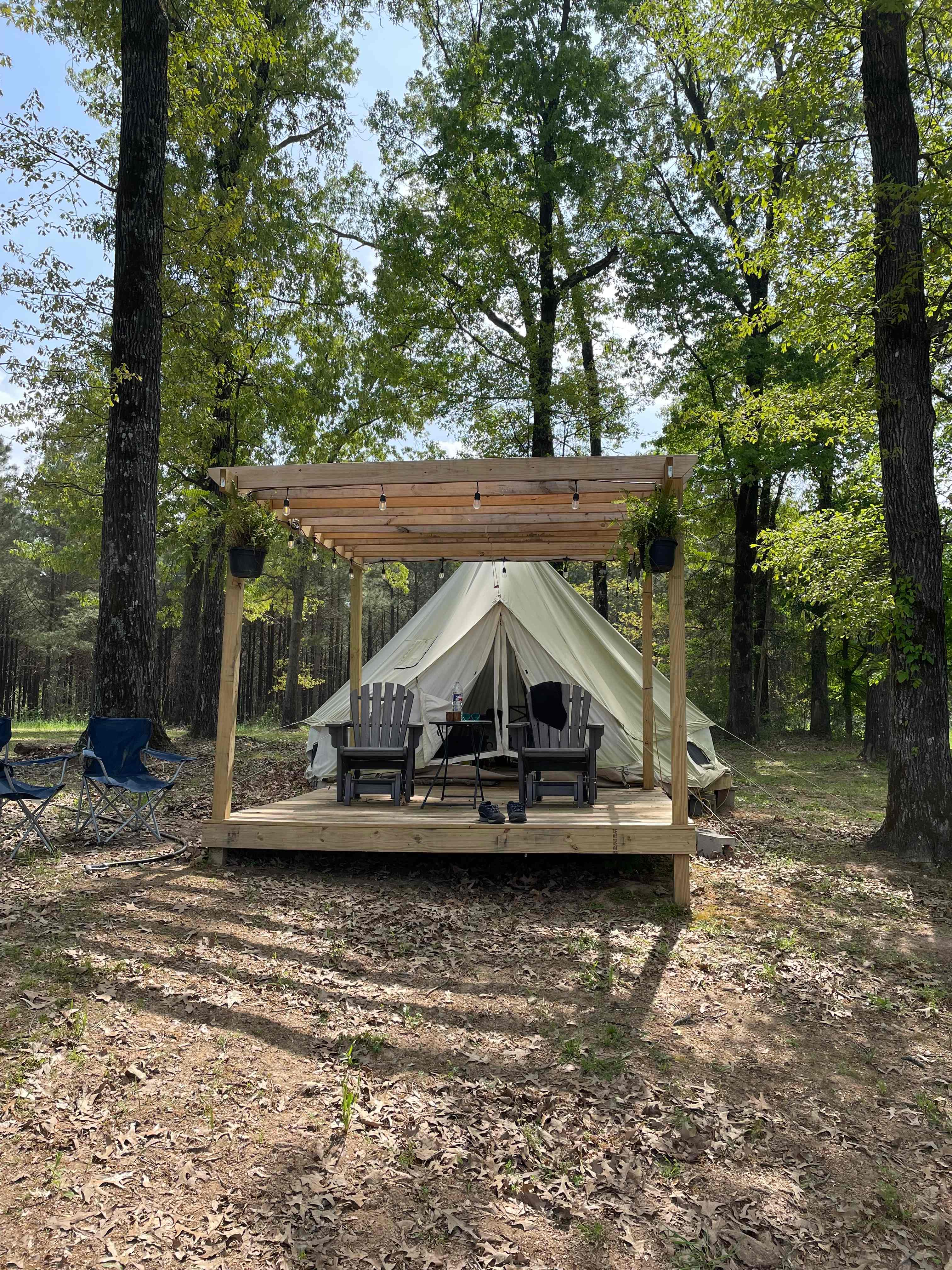 Gorgeous shade tent.
