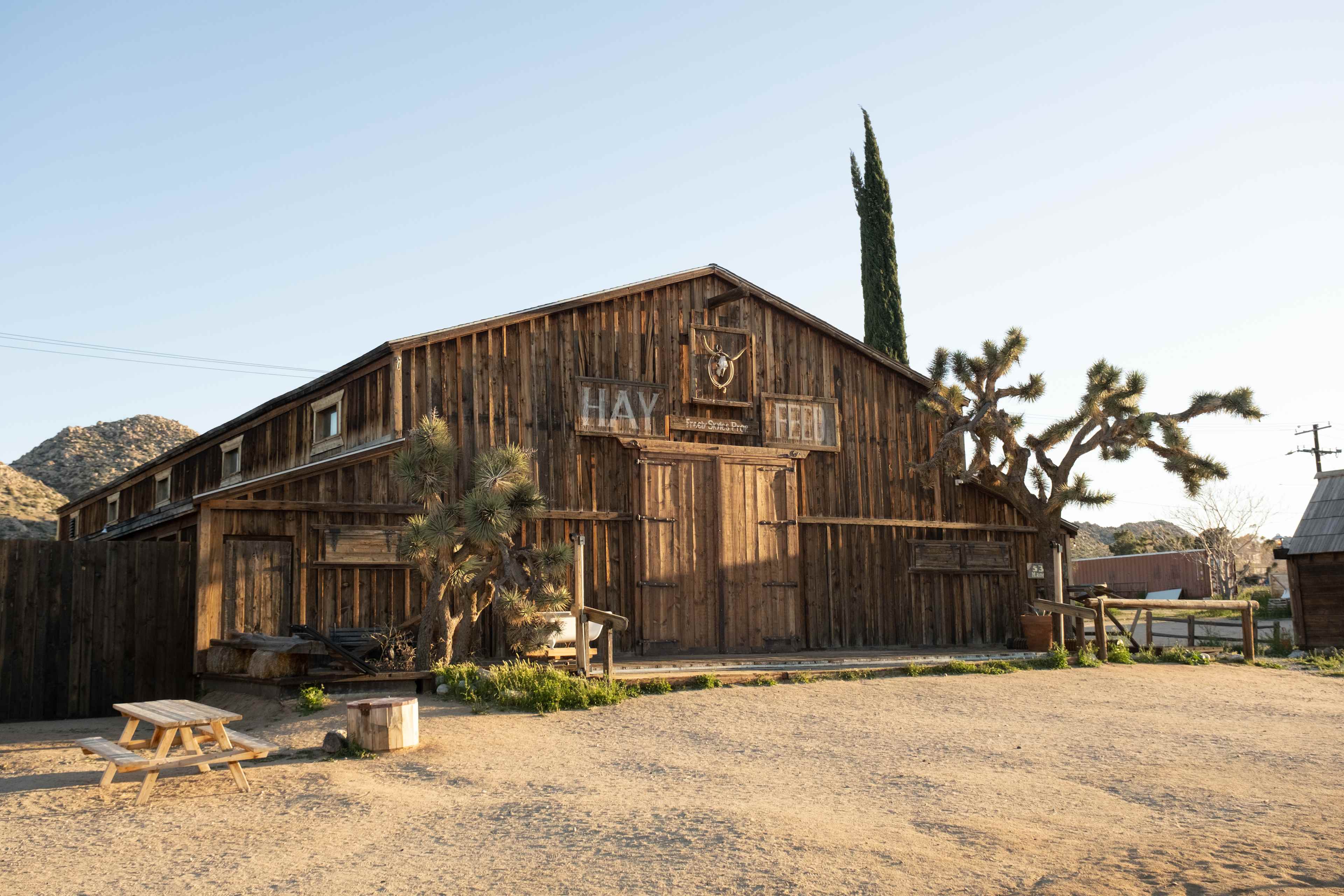 Sunset walk through Pioneertown