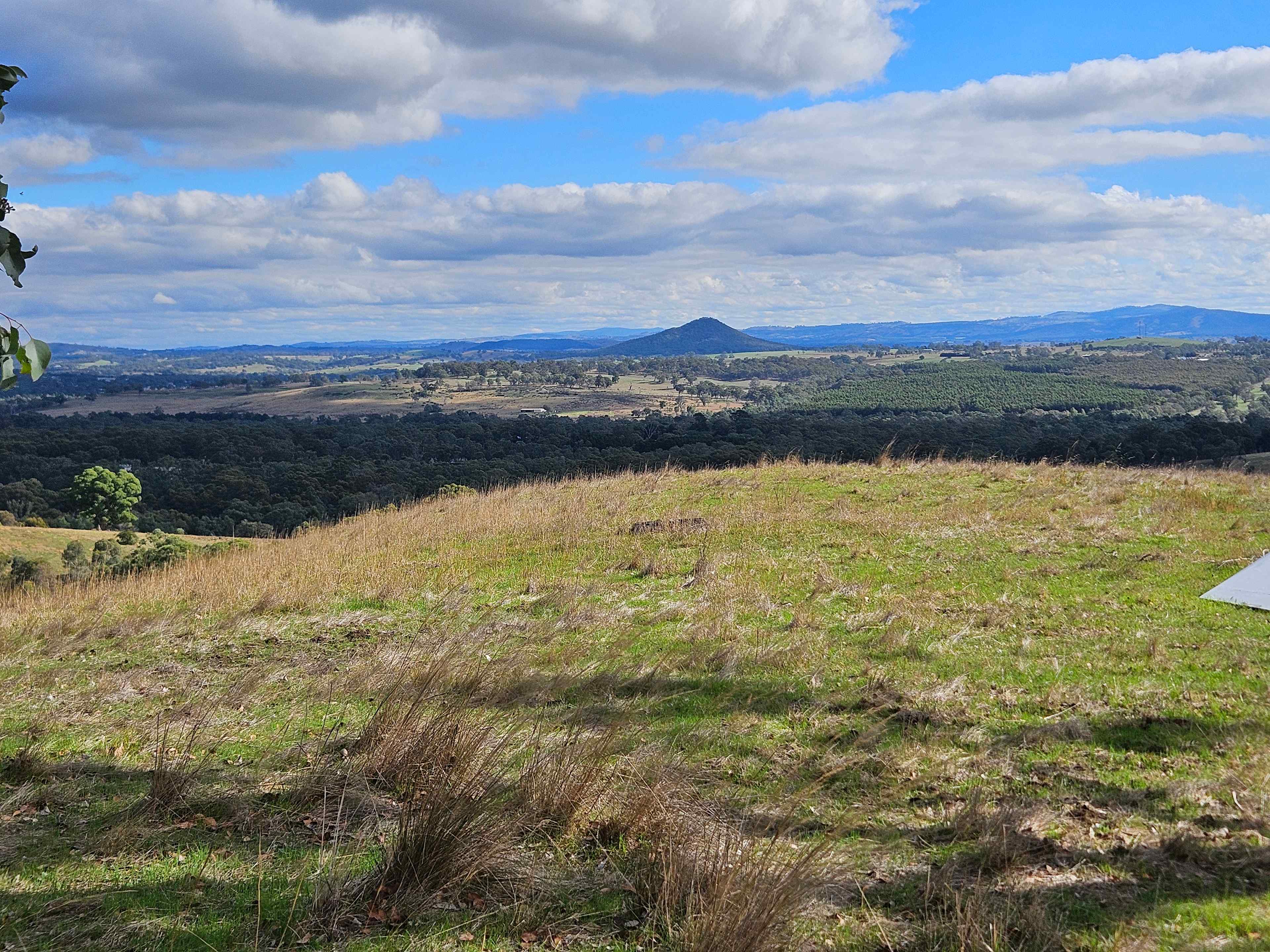 Chain of pond hills