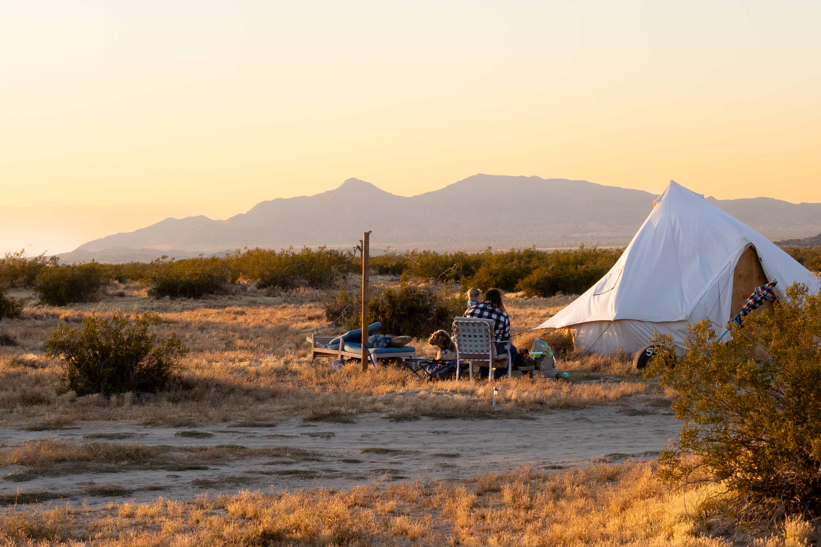 Our site as dusk