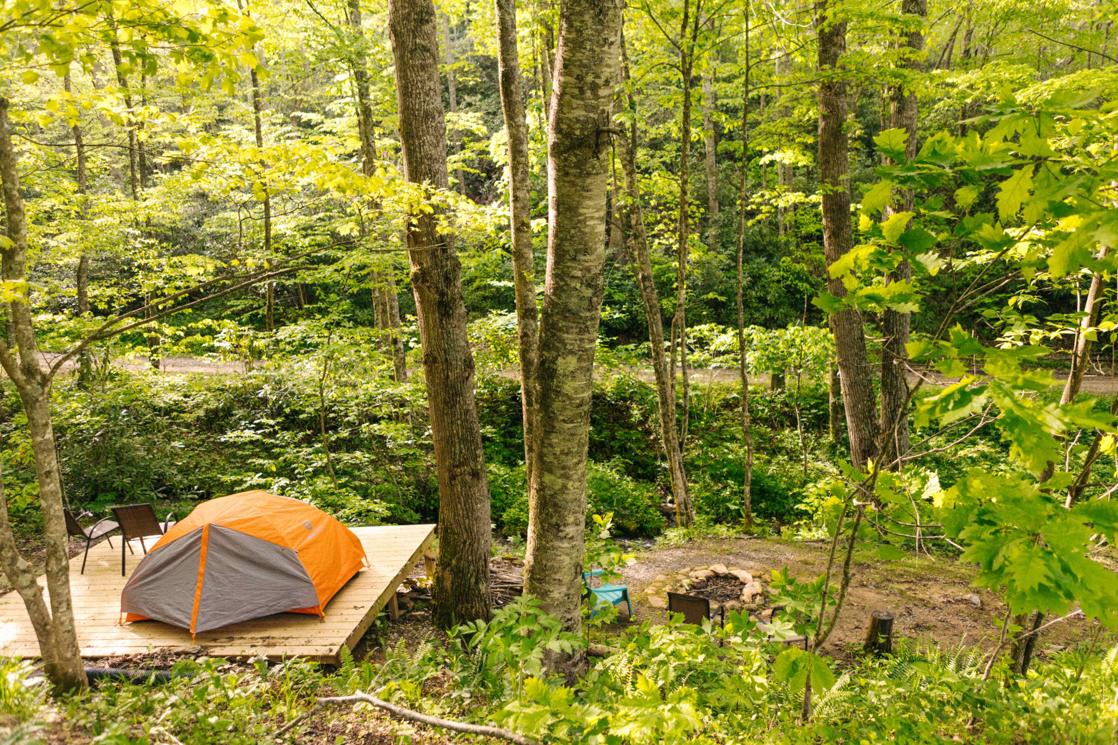 Creekside Camping Max Patch
