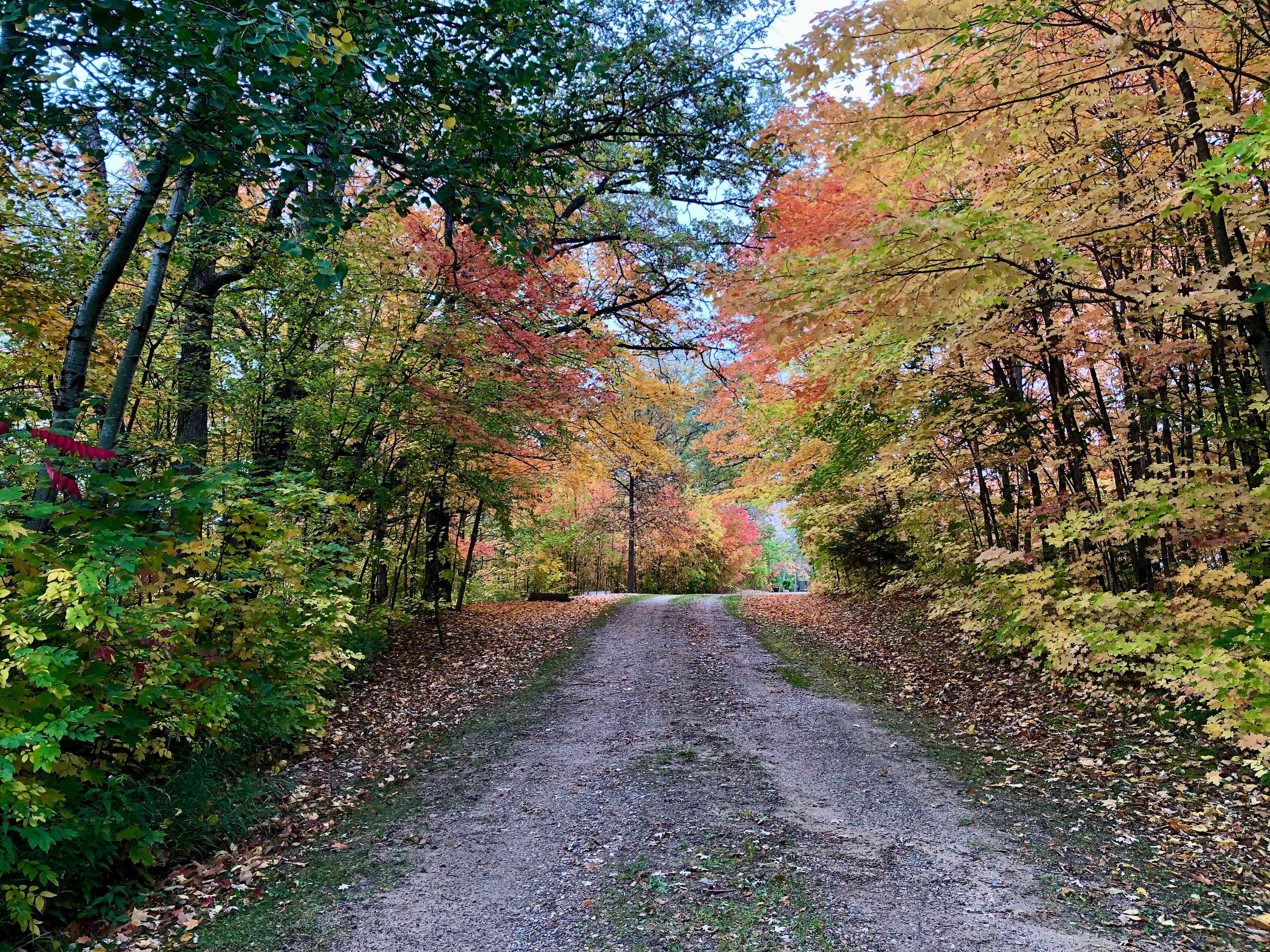 Northern entrance for RV/trailers to park (Class C/Toy Haulers/Trailers/Boats/etc.)