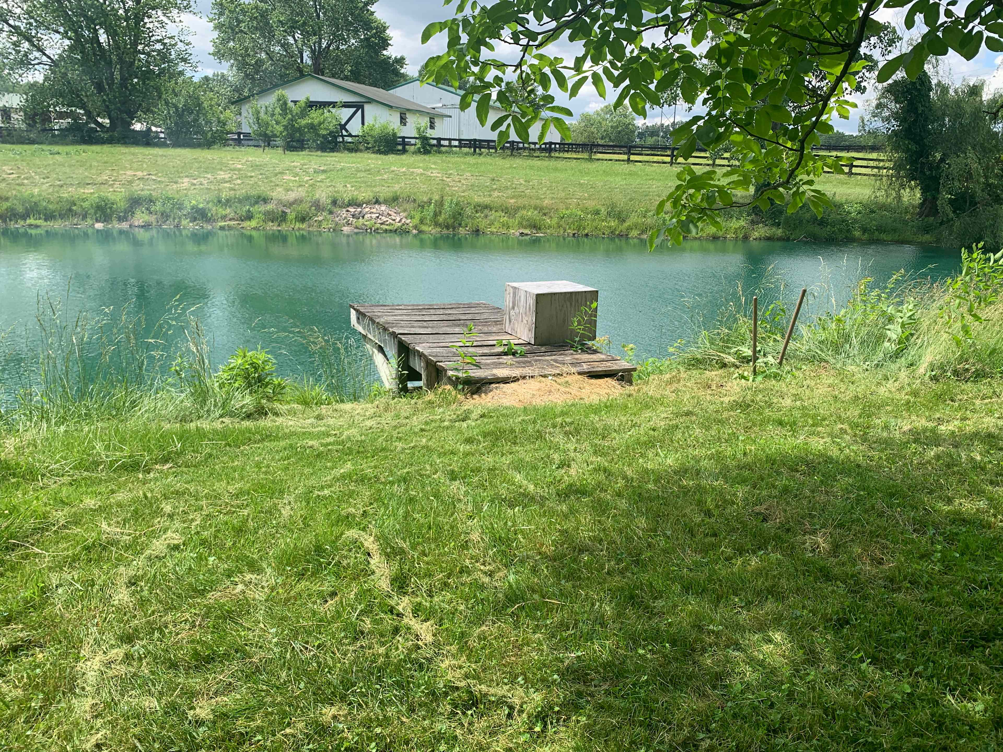 The dock