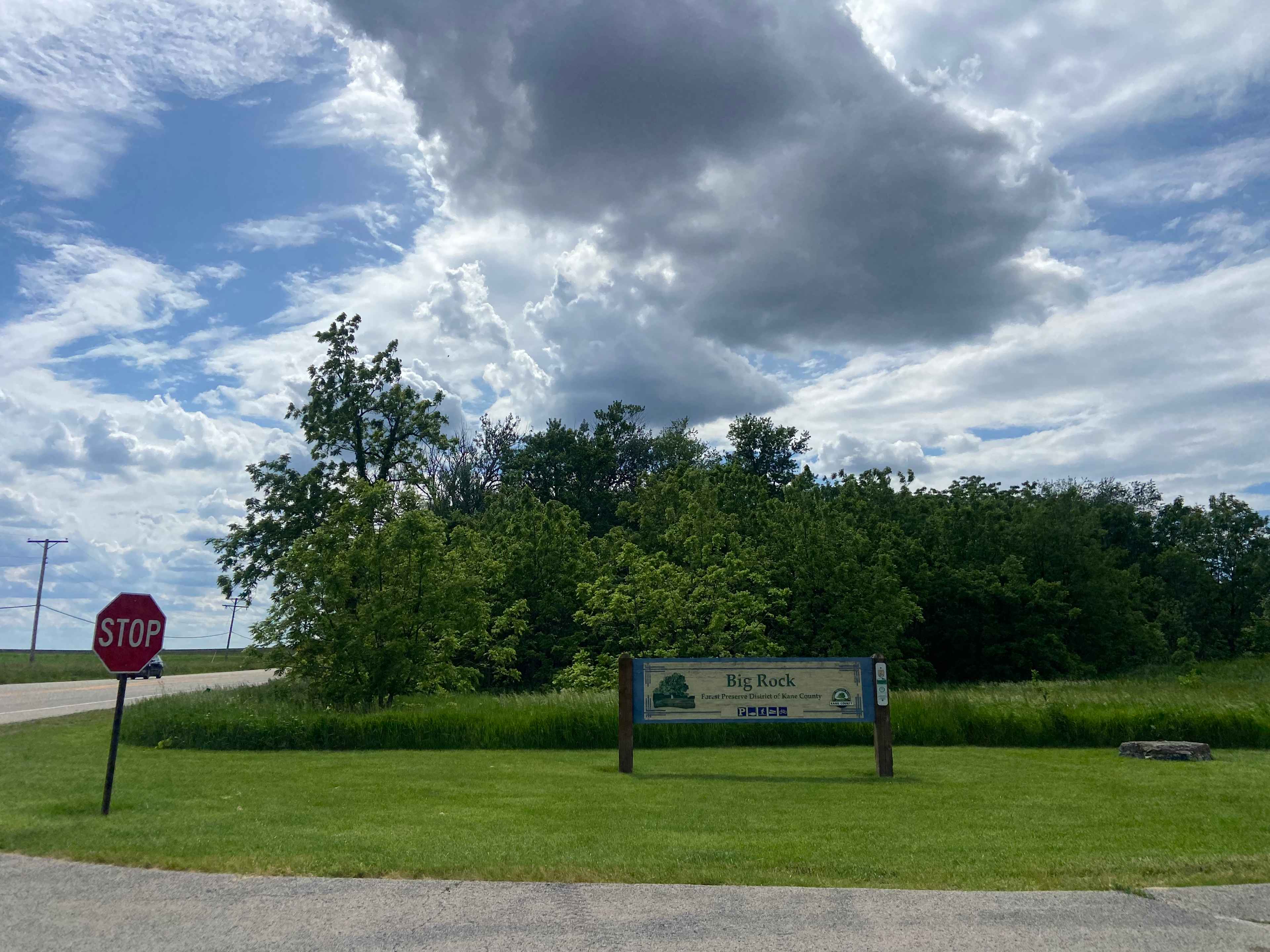 Big rock forest preserve right around the corner. Hiking trails. Allows horses! I’ll allow horses on the farm.  Ask me on advance to set something up. Camp with your horses! 