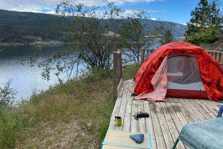 Lakeview, Lakefront + Forested Camp