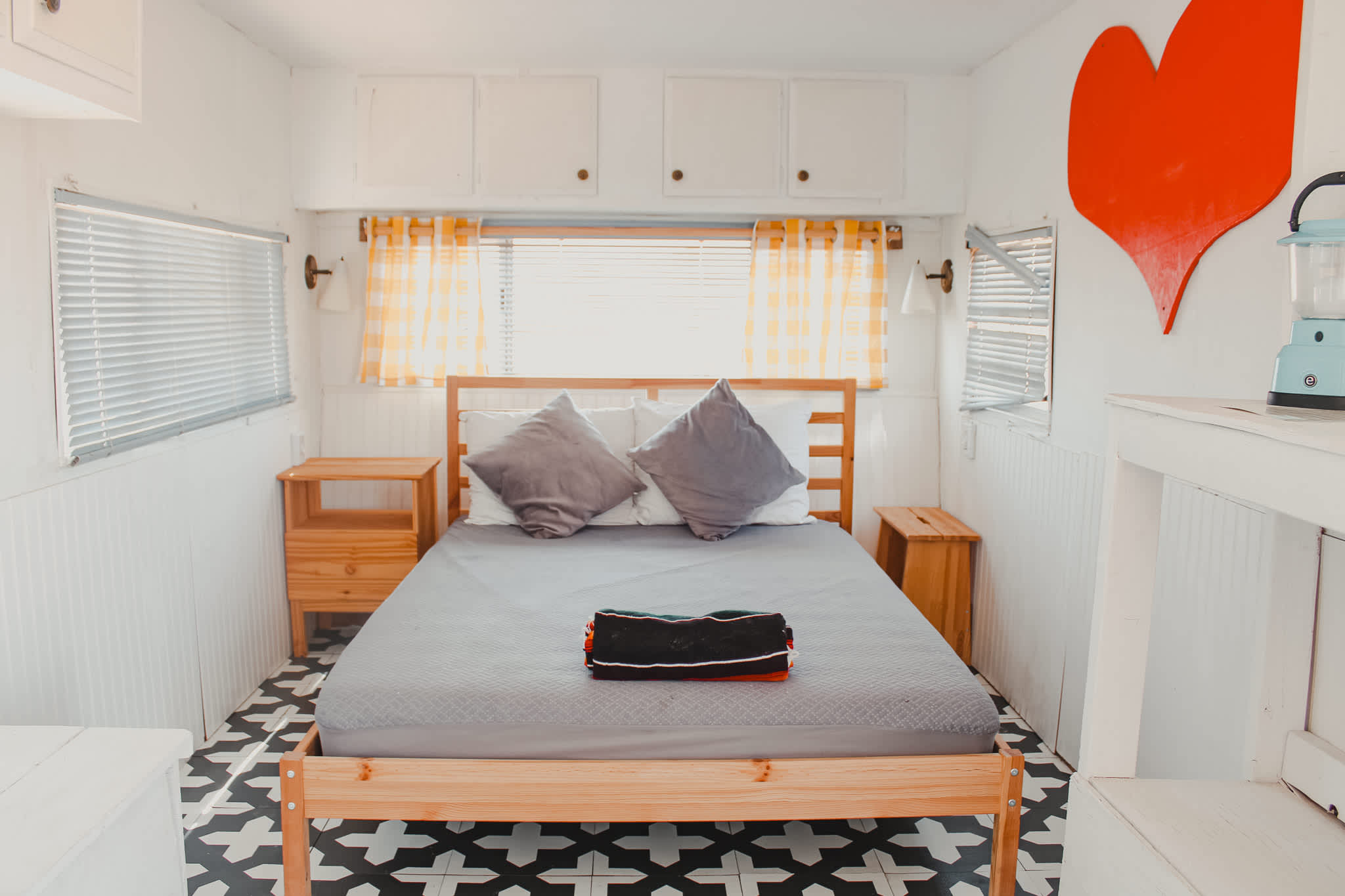 A double bed